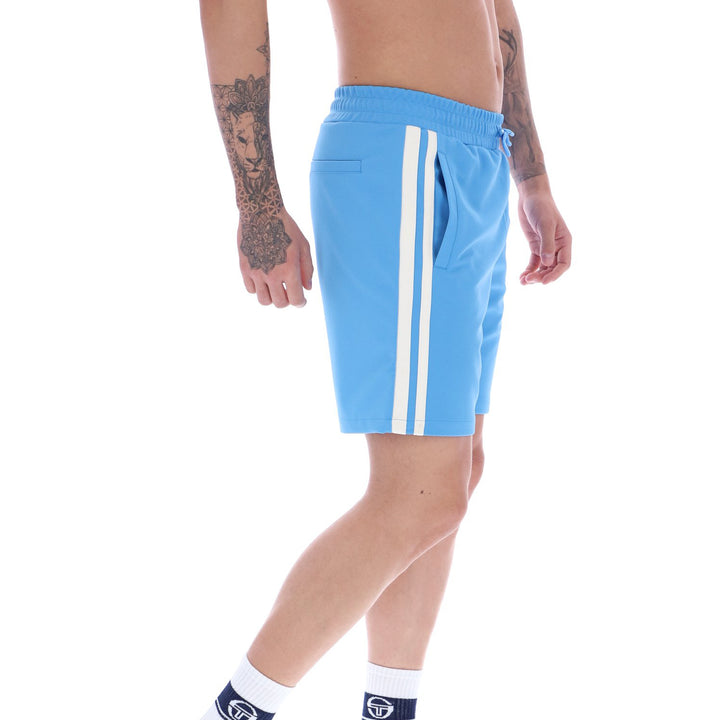 Sergio Tacchini Casual Stripe Shorts Blue