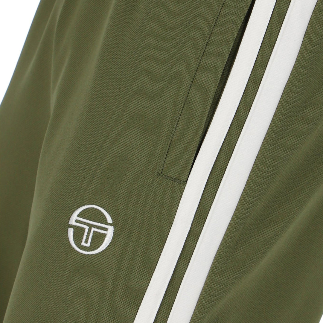 Sergio Tacchini Casual Stripe Shorts Green/Cream