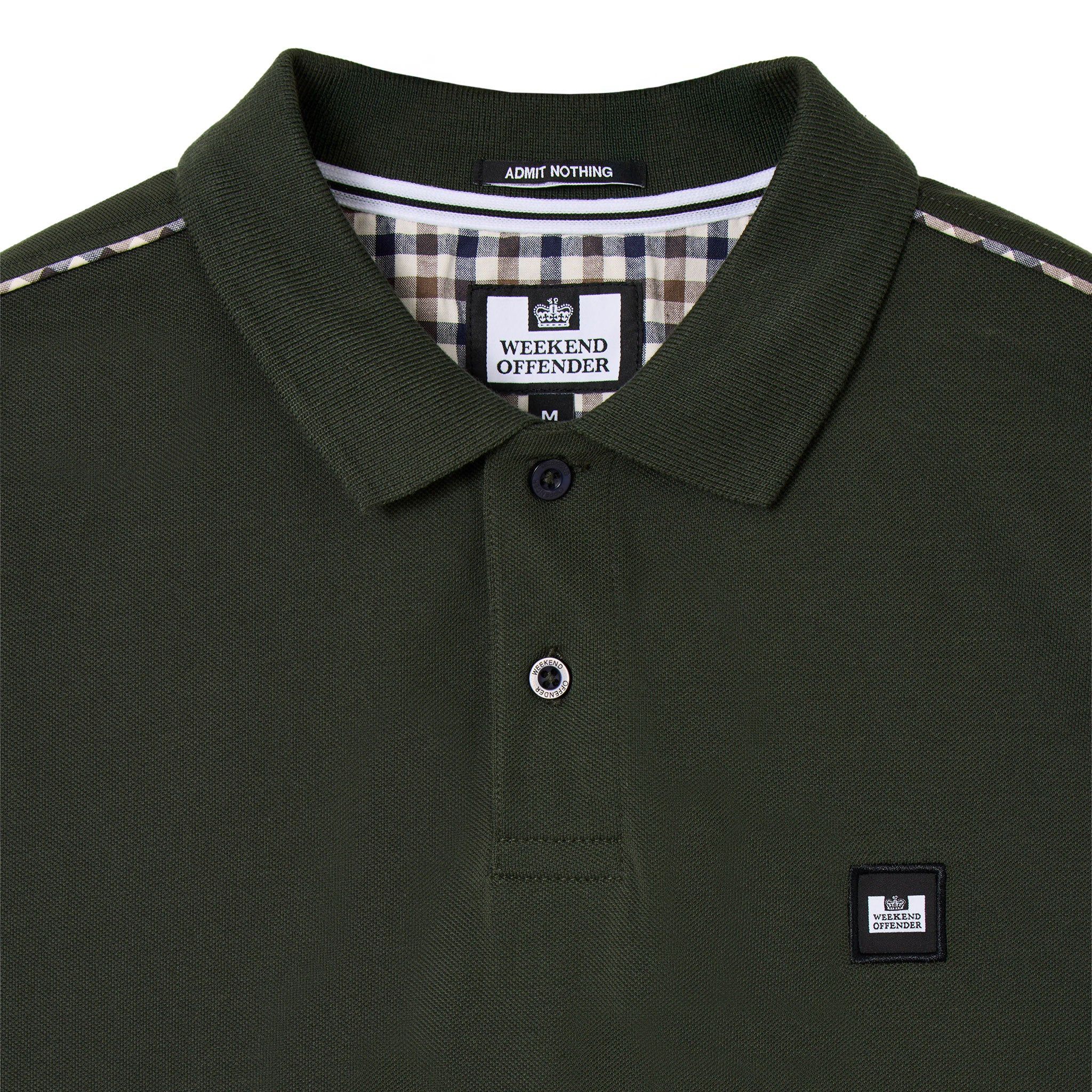 Weekend Offender Sakai Polo Shirt Forest