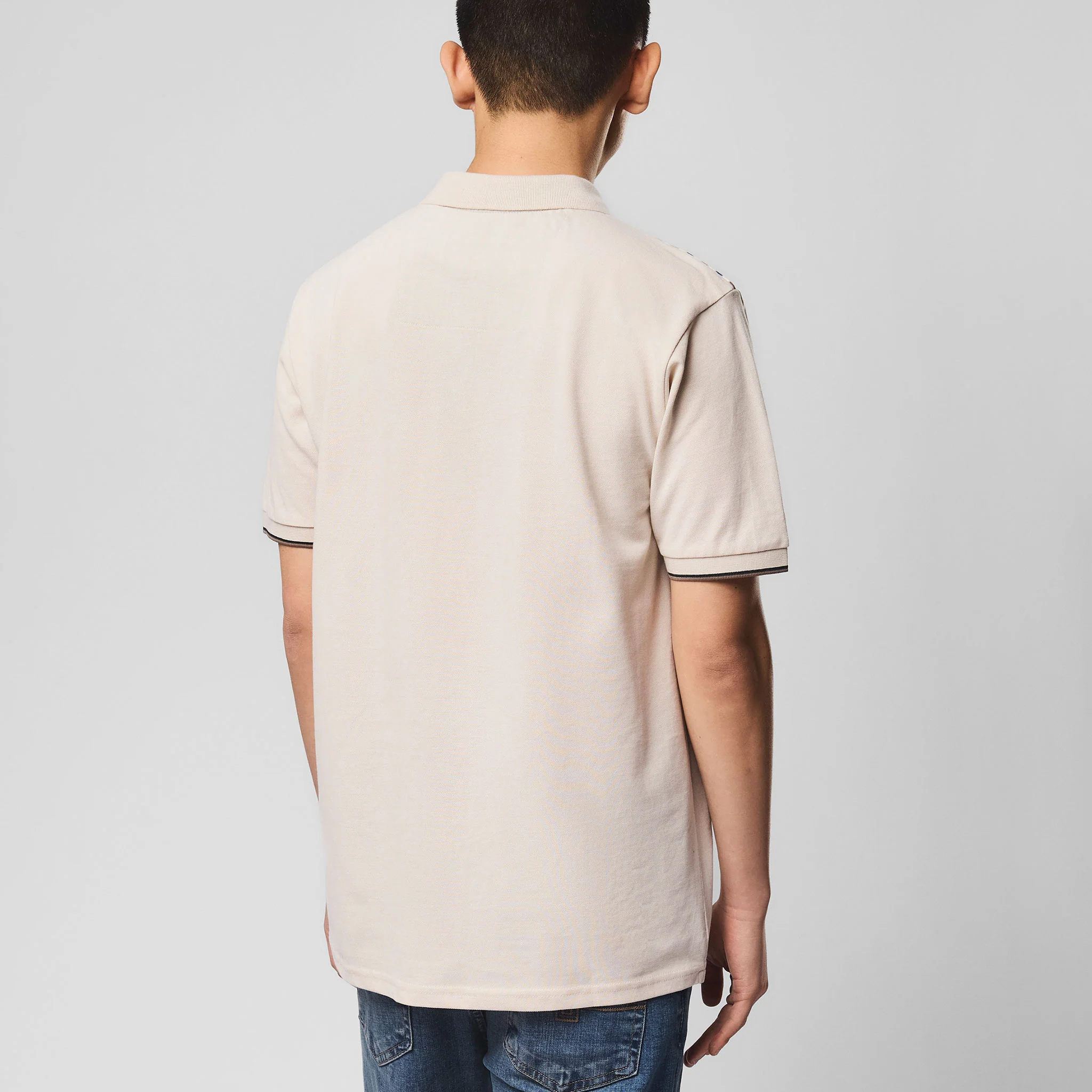 Weekend Offender Sakai Polo Shirt Stone