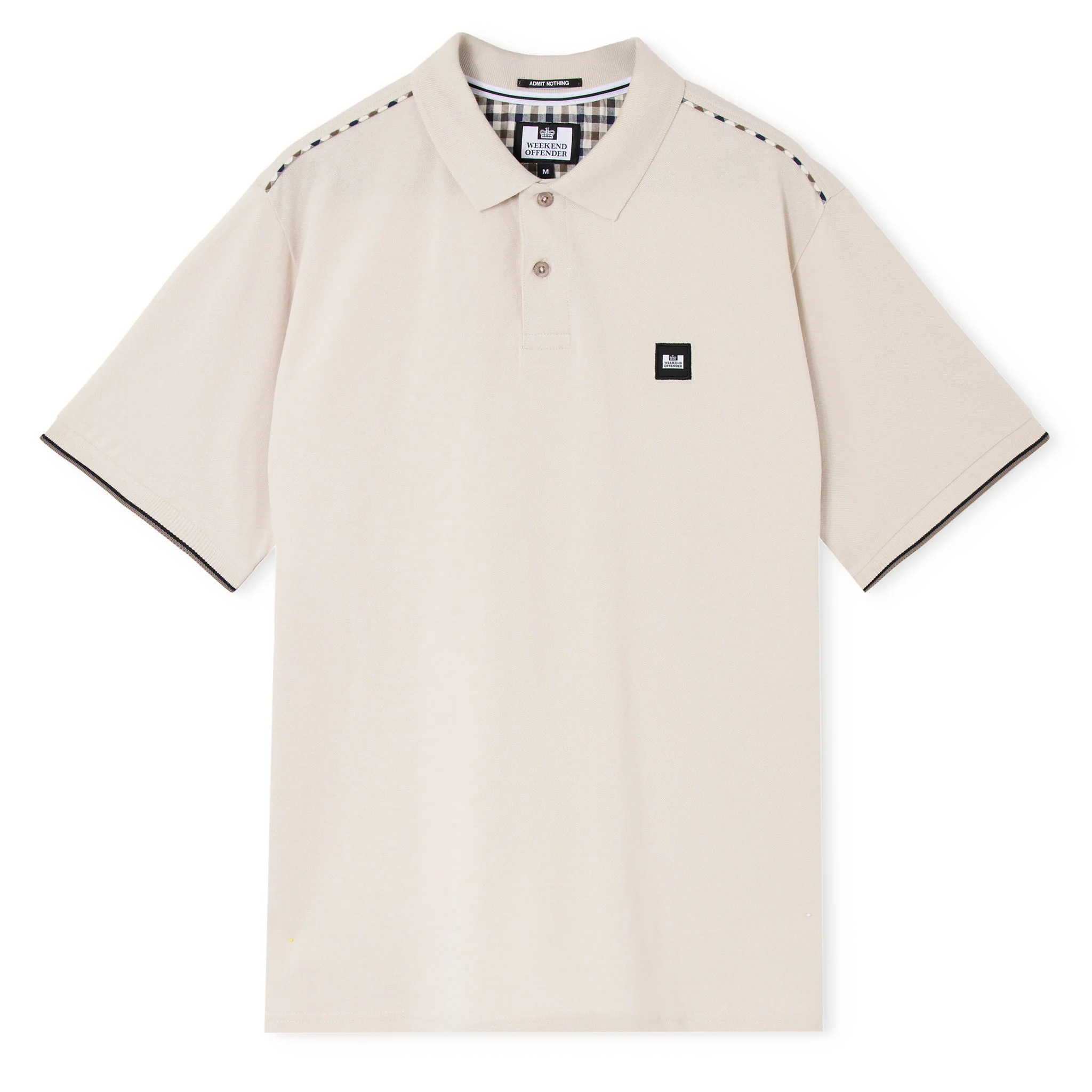 Weekend Offender Sakai Polo Shirt Stone