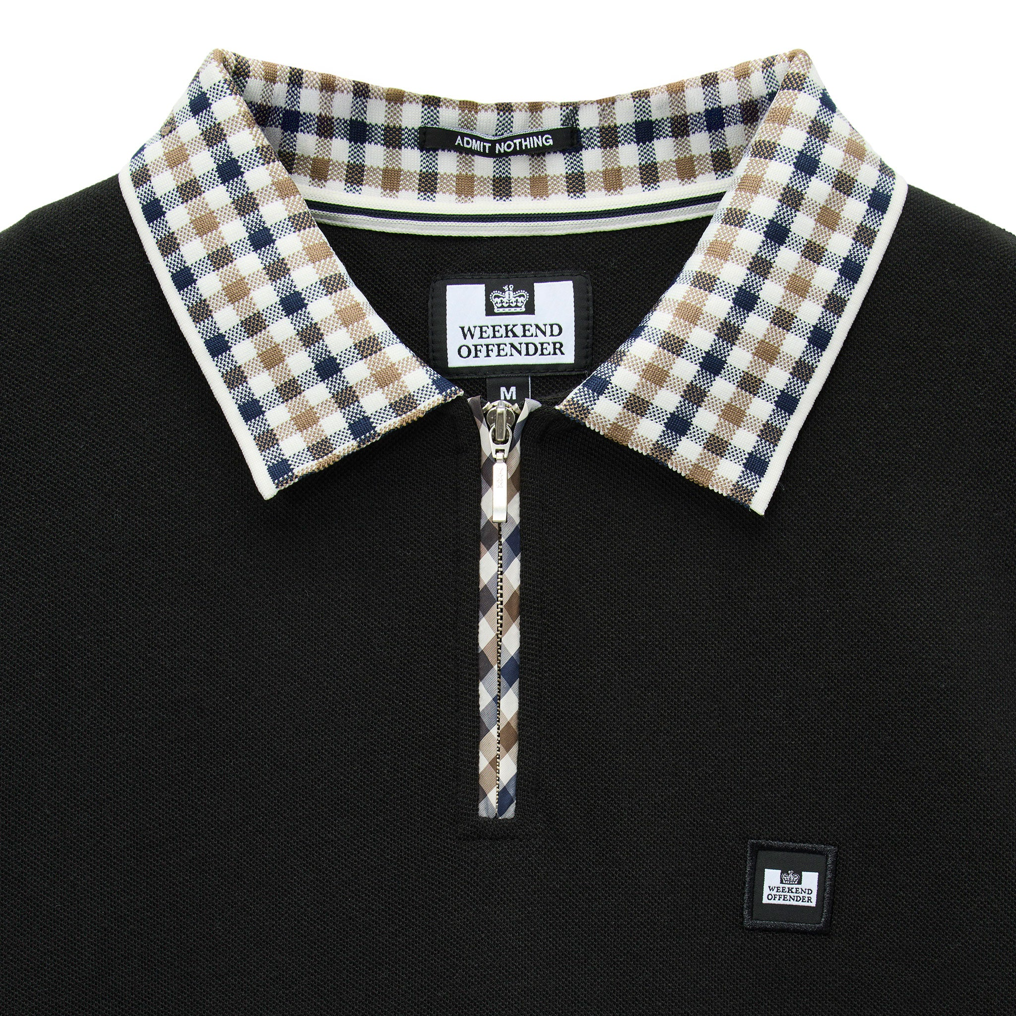 Weekend Offender Lachine Polo Shirt Black