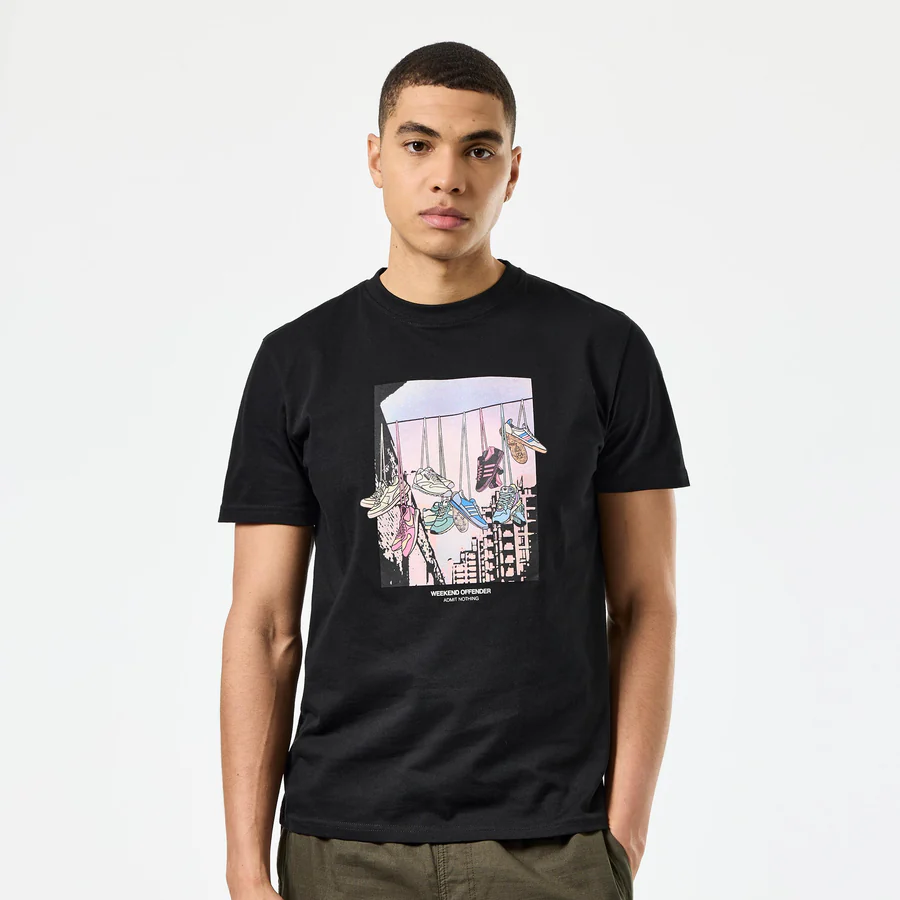 Weekend Offender Turf Wars T-Shirt Black