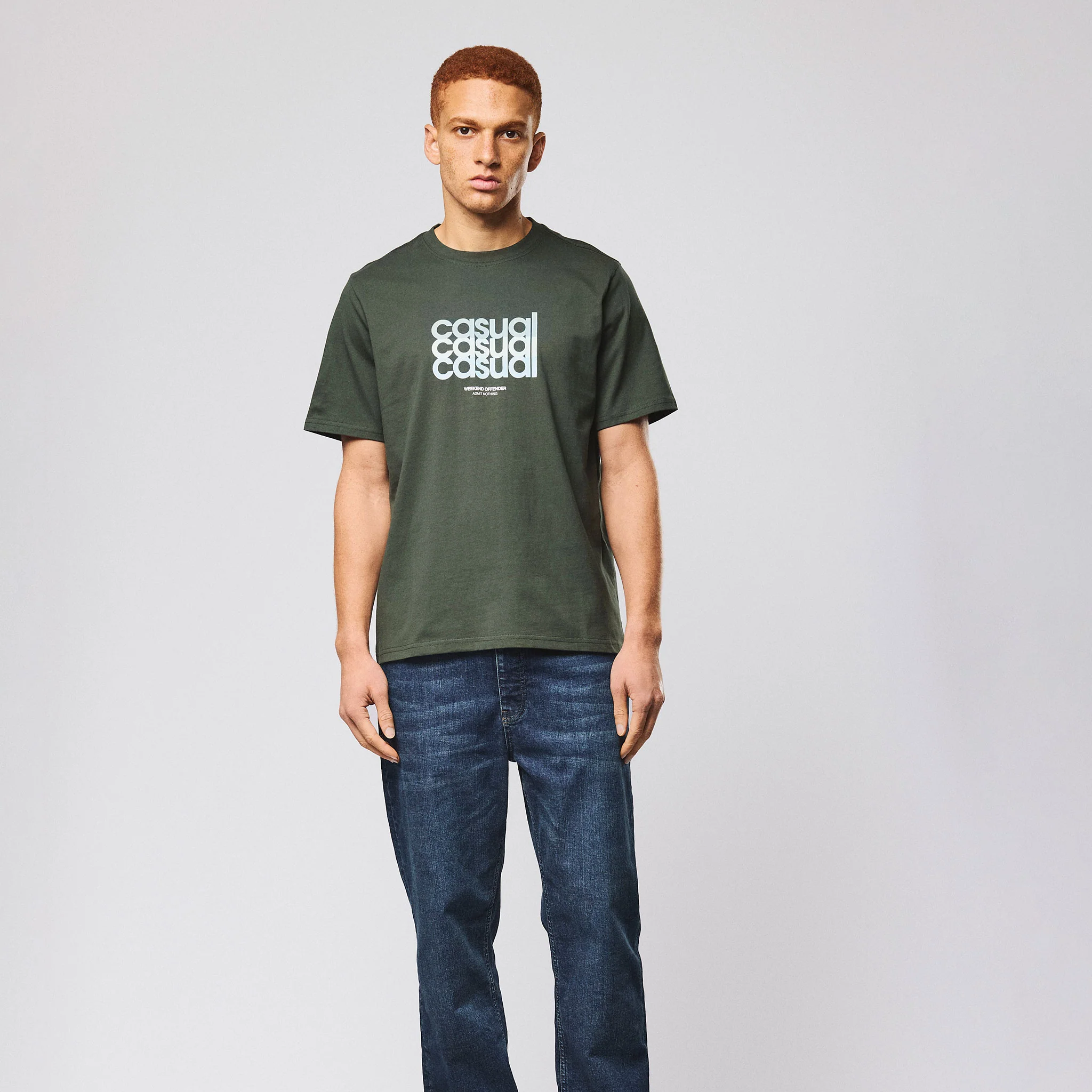 Weekend Offender Casuals T-Shirt Forest