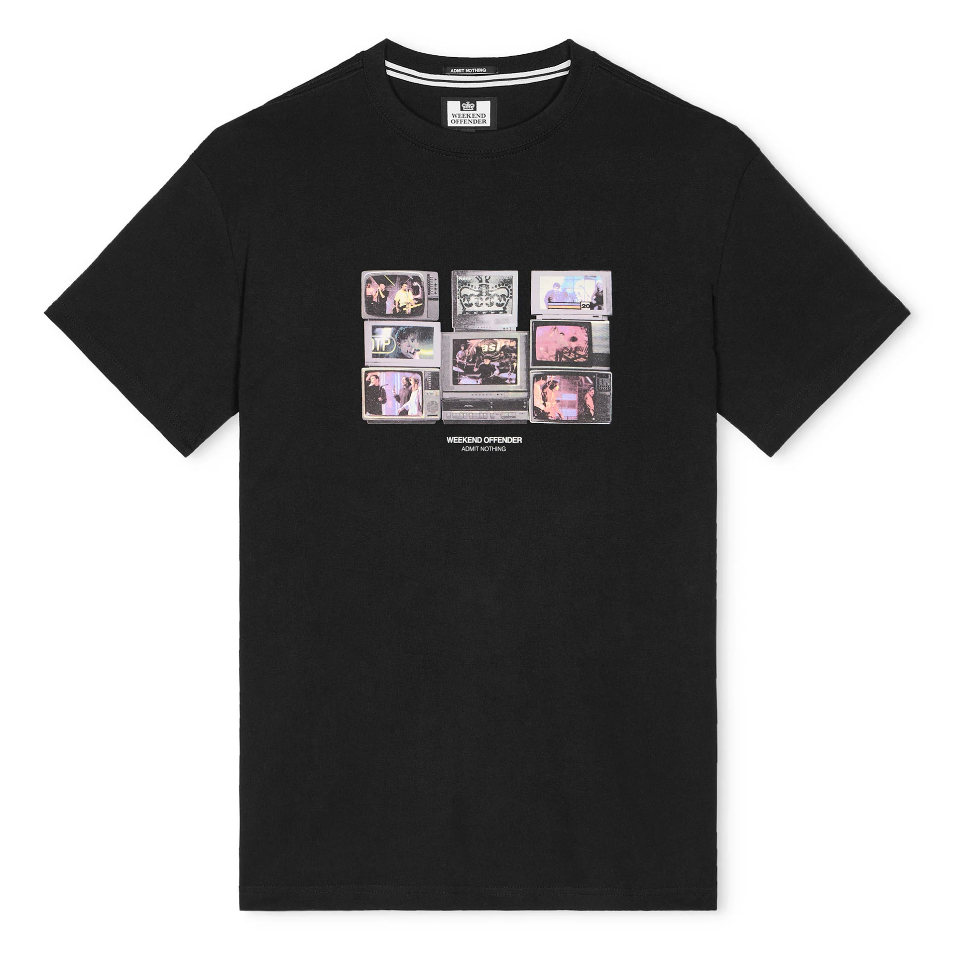 Weekend Offender Vision Graphic T-Shirt - Black - – Urban Menswear