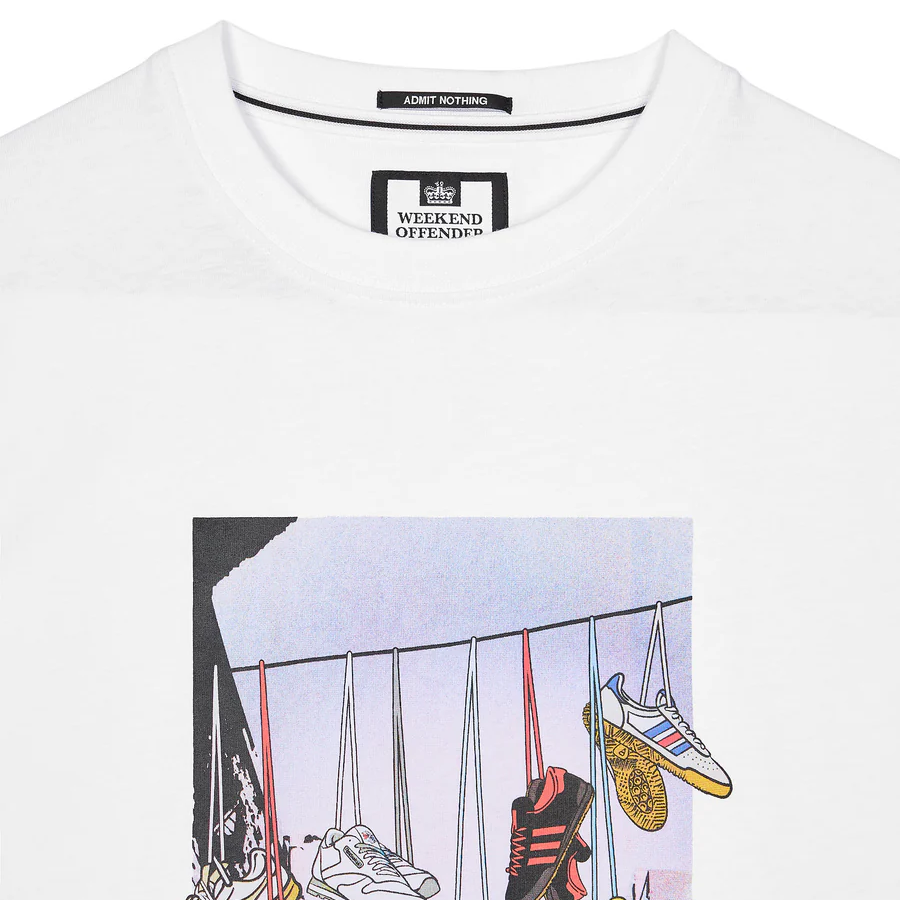 Weekend Offender Turf Wars T-Shirt White