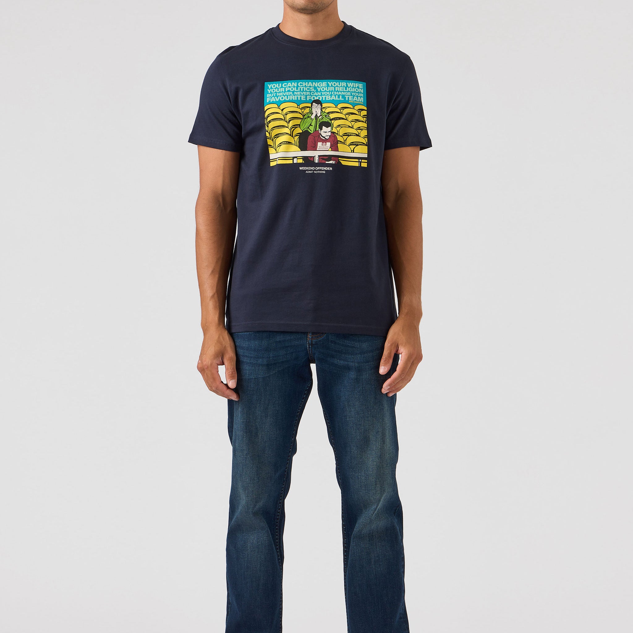 Weekend Offender Eric T-Shirt Navy