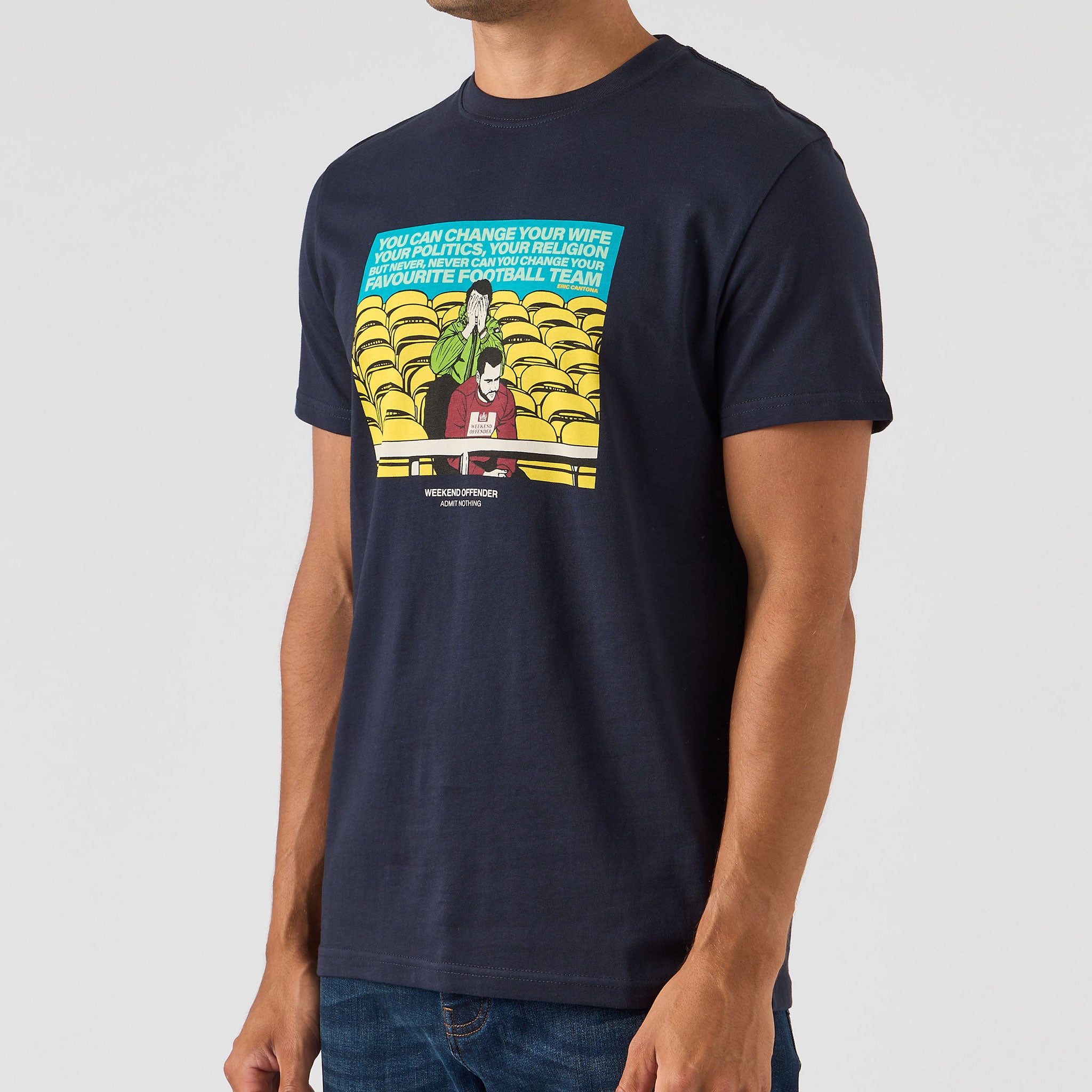 Weekend Offender Eric T-Shirt Navy