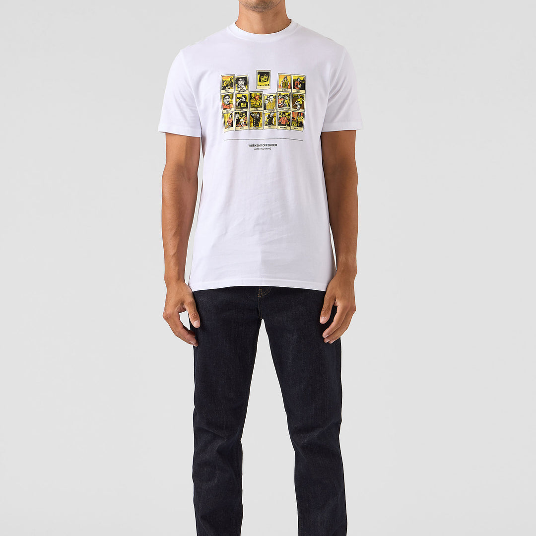 Weekend Offender Polaroids T-Shirt White