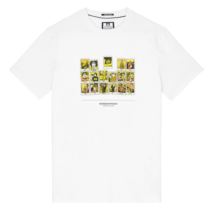 Weekend Offender Polaroids T-Shirt White