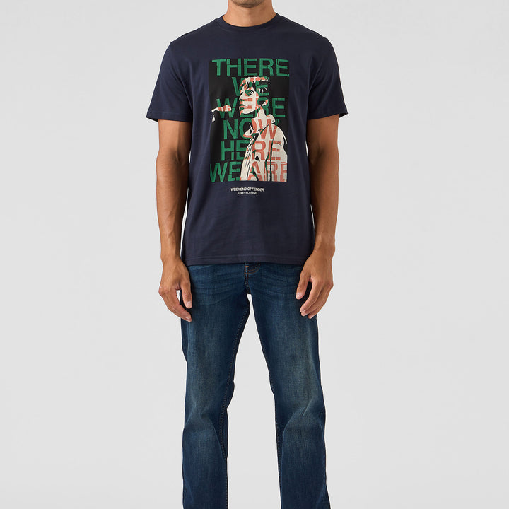 Weekend Offender Columbia T-Shirt Navy