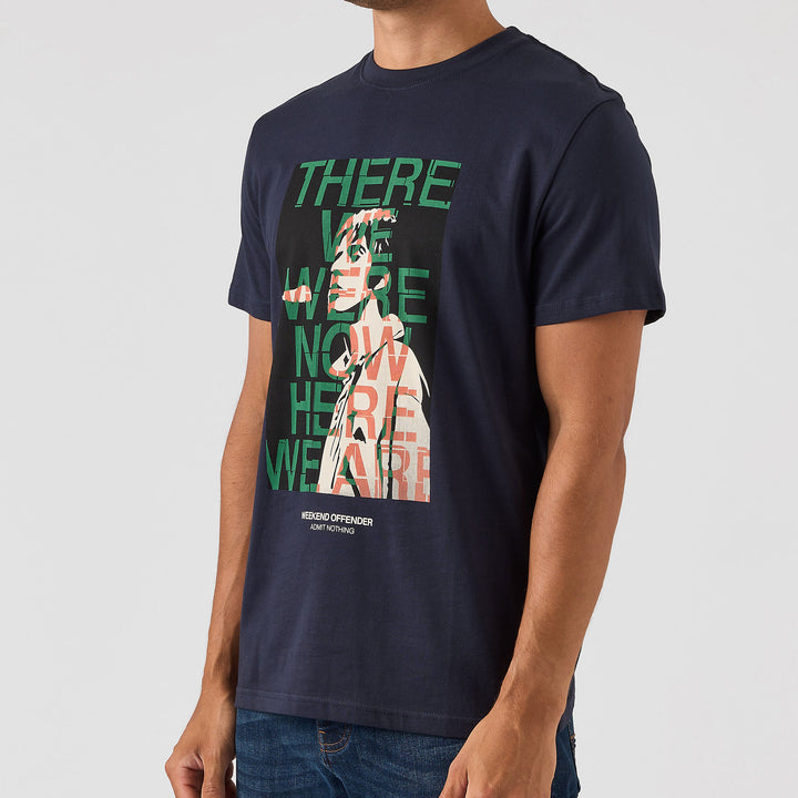 Weekend Offender Columbia T-Shirt Navy