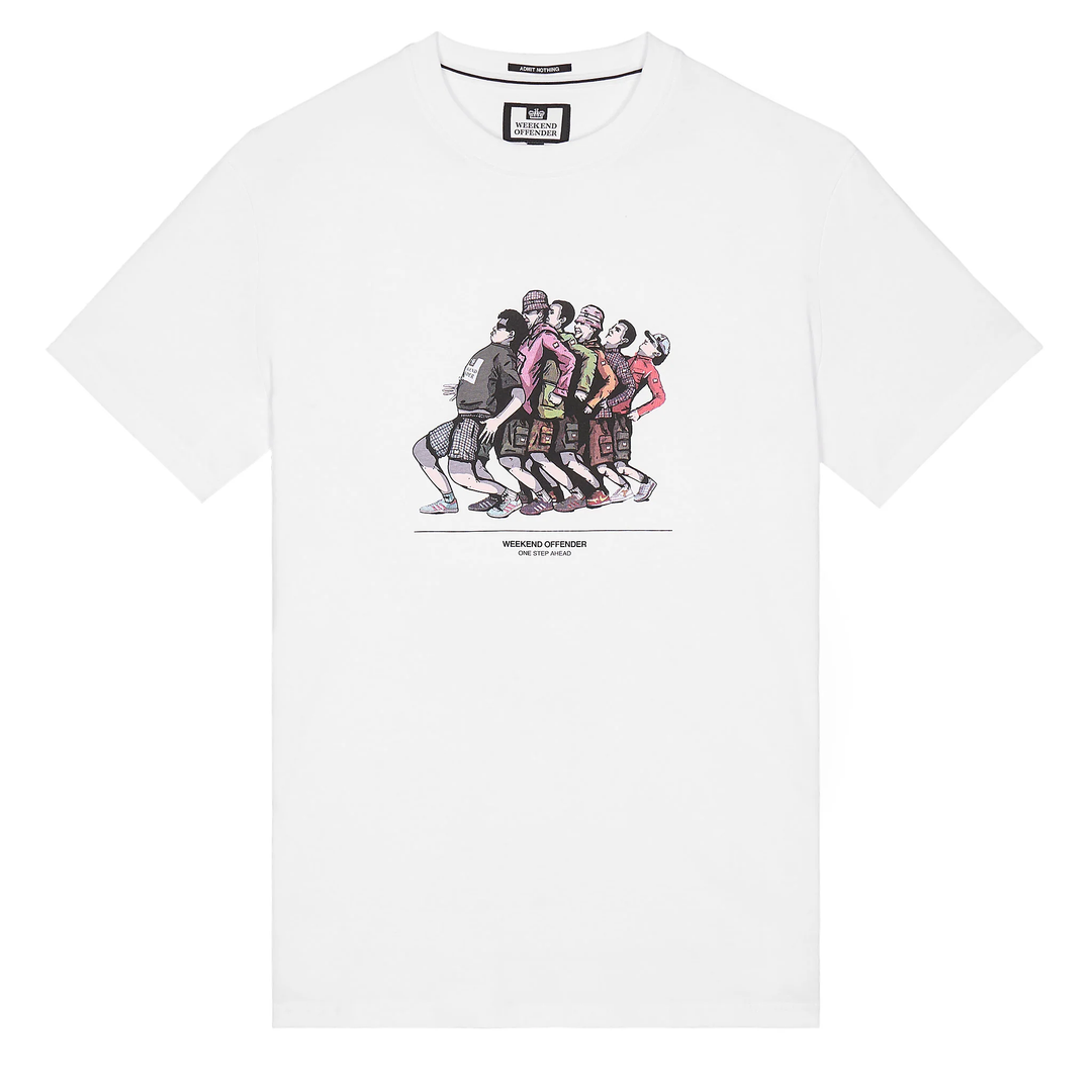 Weekend Offender Madness T-Shirt White