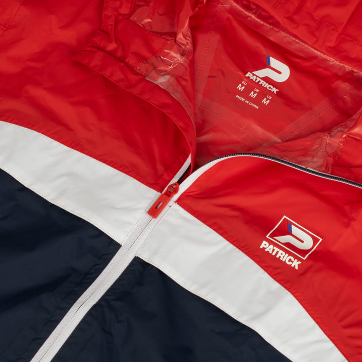 Patrick Cagoule Jacket Red/Navy