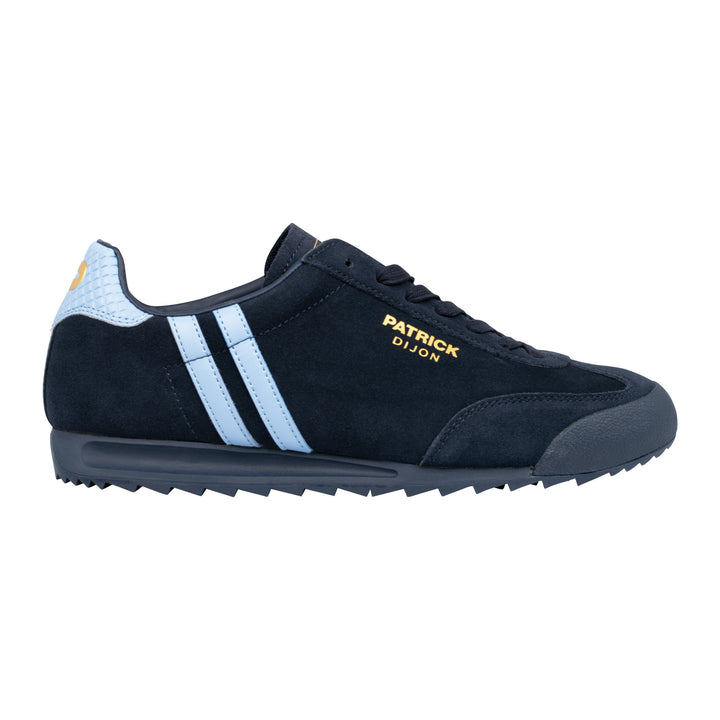 Patrick Dijon Suede Trainers Navy/Sky