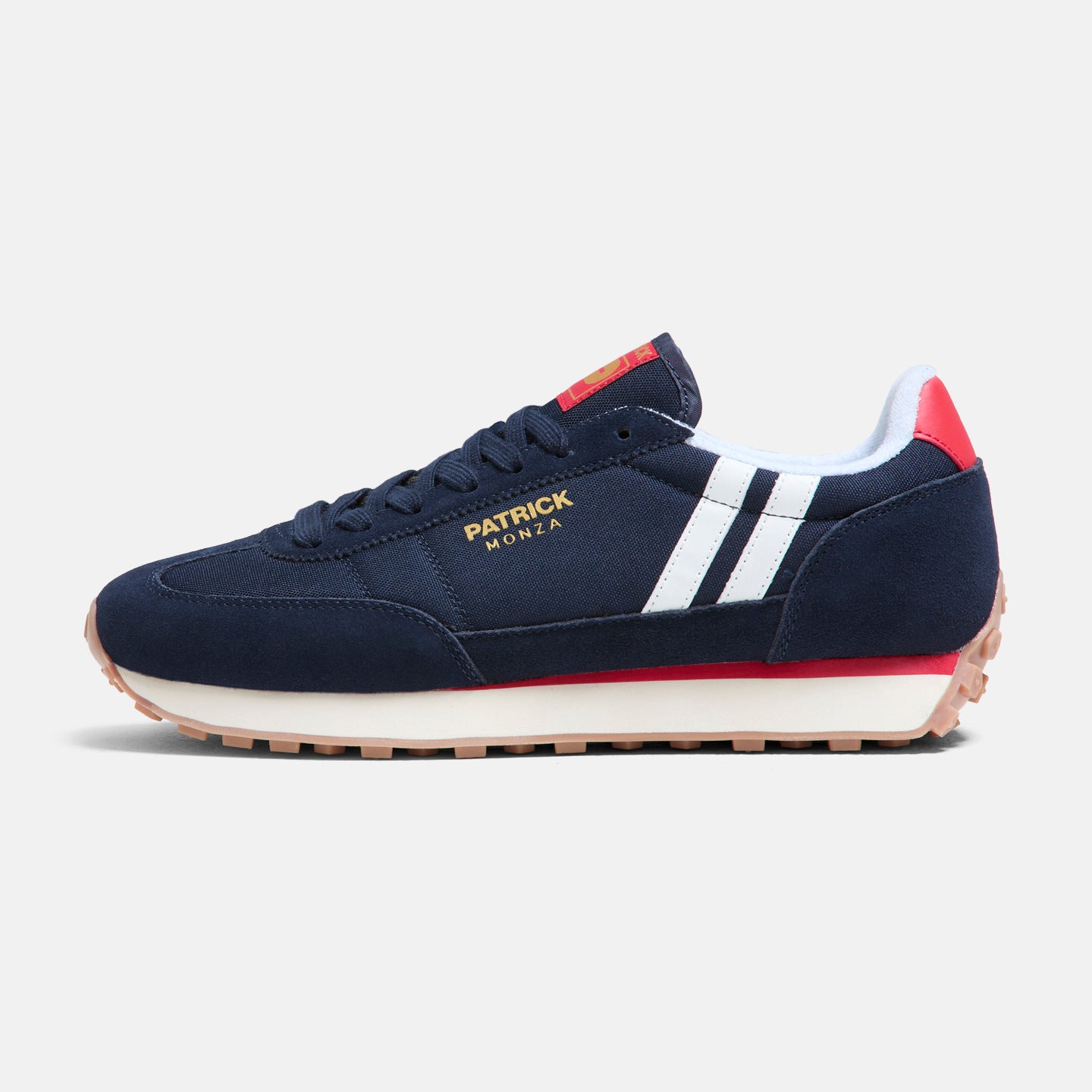Patrick Monza Trainers Navy/Red