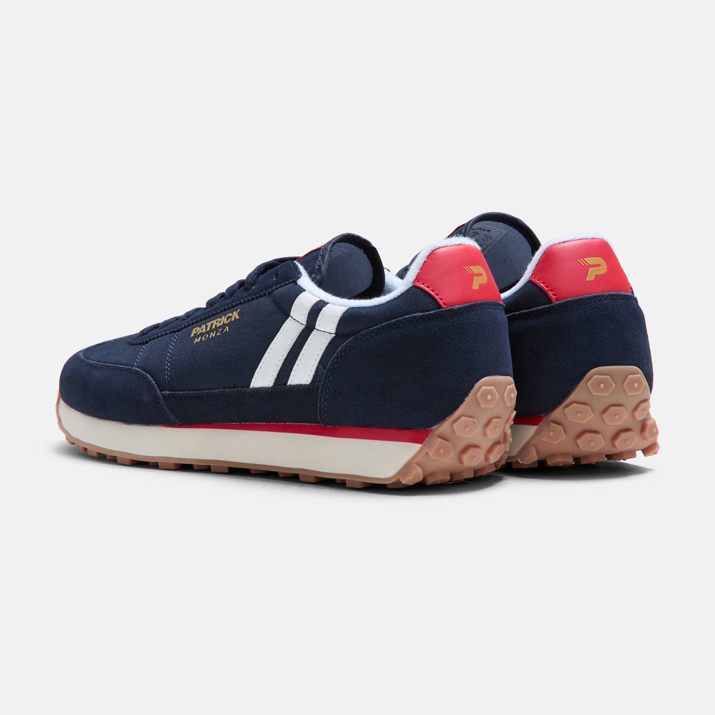 Patrick Monza Trainers Navy/Red