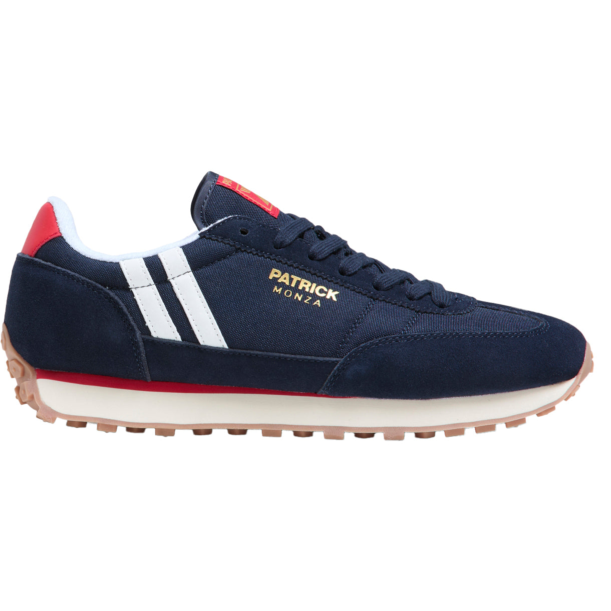 Patrick Monza Trainers Navy/Red