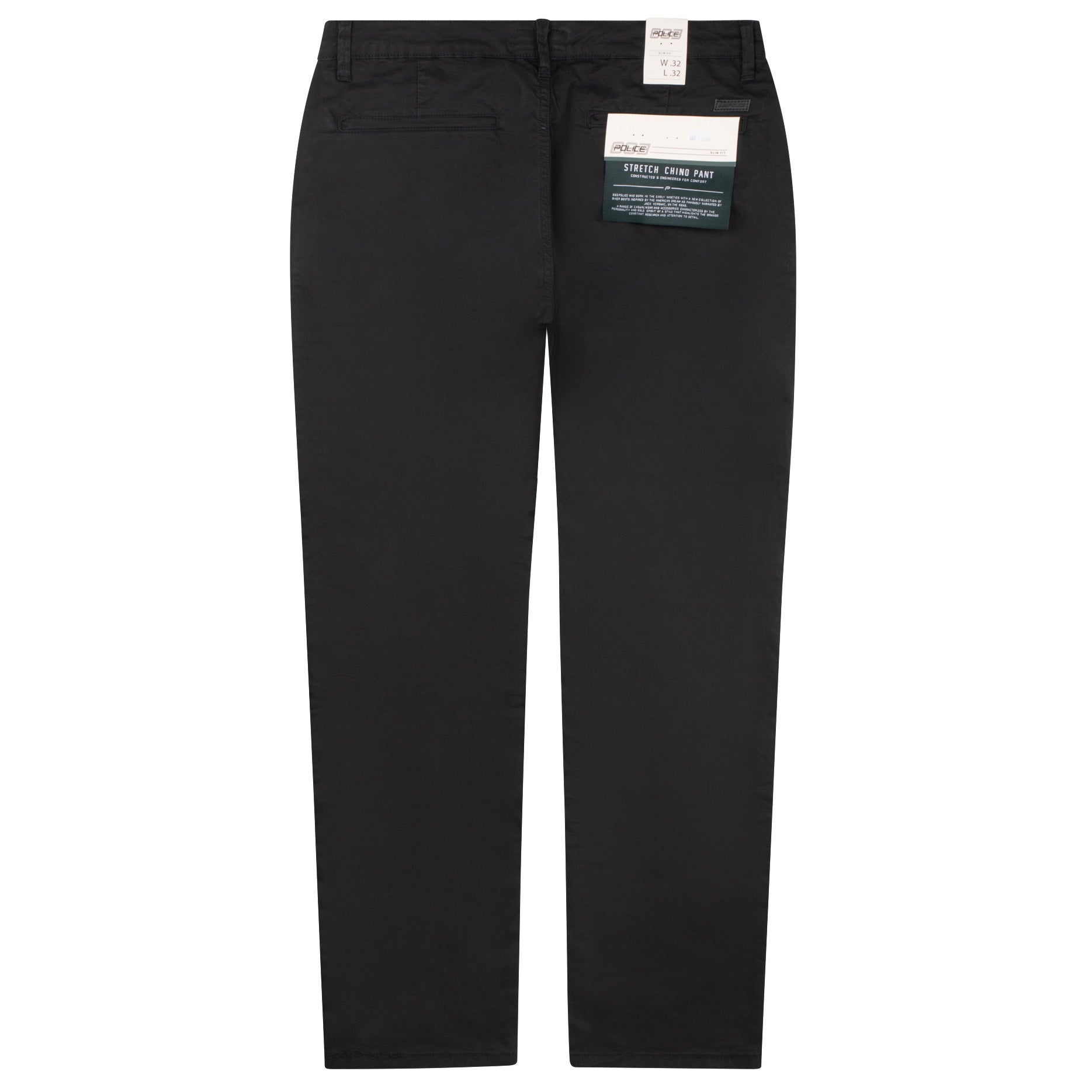 Police Sarabia Chino Pants Black