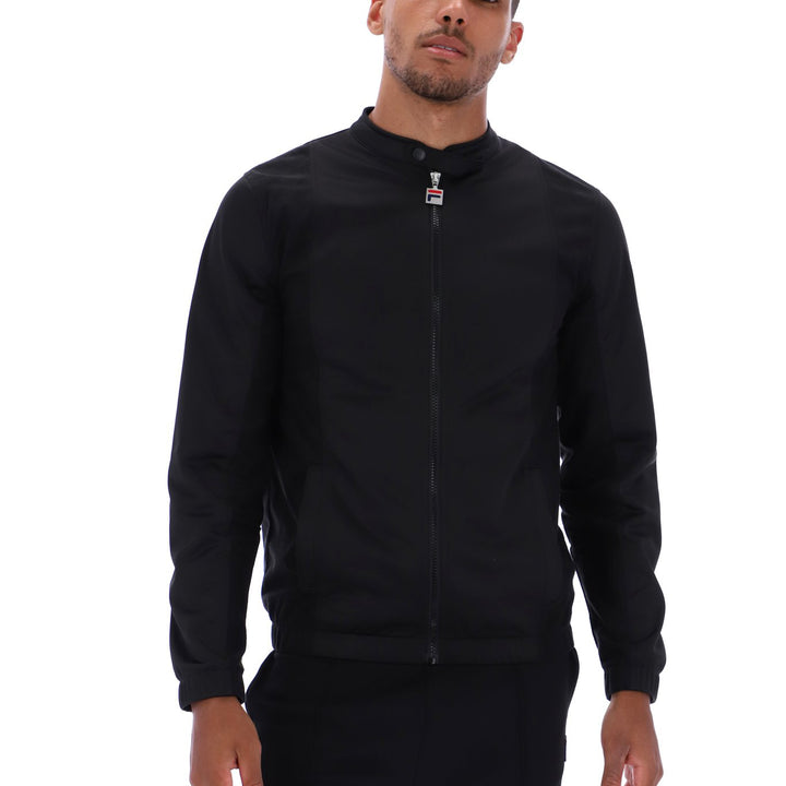 Fila Vintage Ricky Boxer Track Top Black