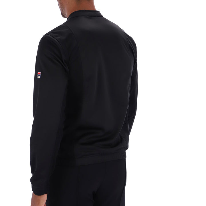 Fila Vintage Ricky Boxer Track Top Black