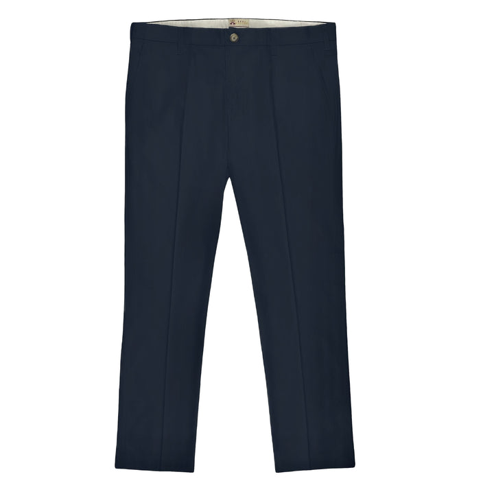 Real Hoxton Stay Press Trousers Navy