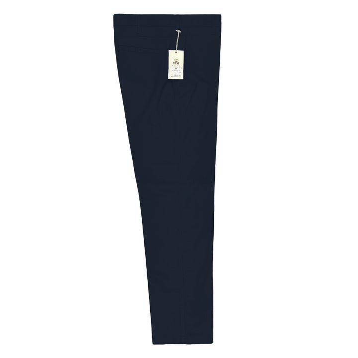 Real Hoxton Stay Press Trousers Navy