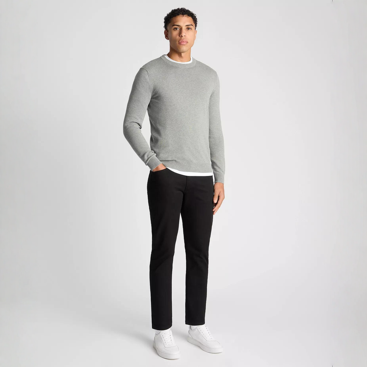 Remus Uomo Knit Sweater Grey