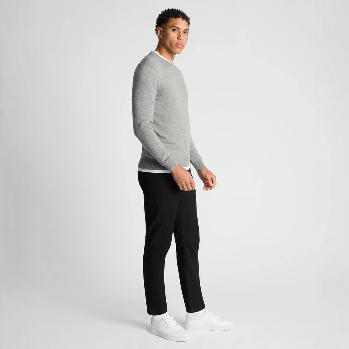Remus Uomo Knit Sweater Grey