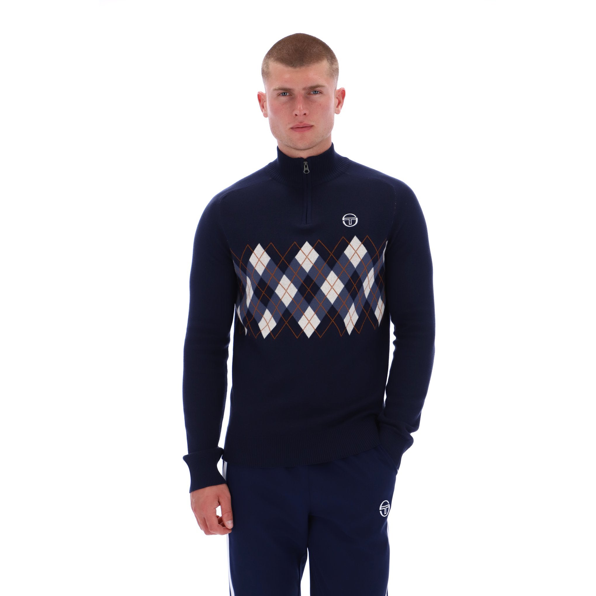 Sergio Tacchini Sangro Quarter Zip Navy