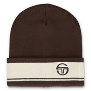 Sergio Tacchini Sellarz Beanie Hat Brown