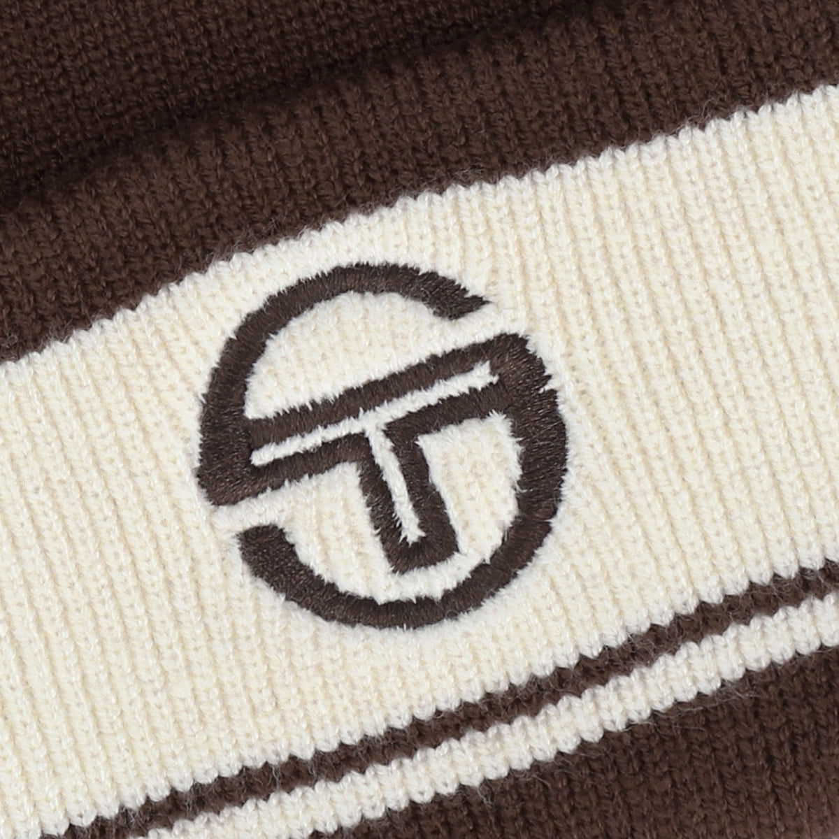 Sergio Tacchini Sellarz Beanie Hat Brown