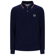 Sergio Tacchini Long Sleeve Polo Shirt Navy
