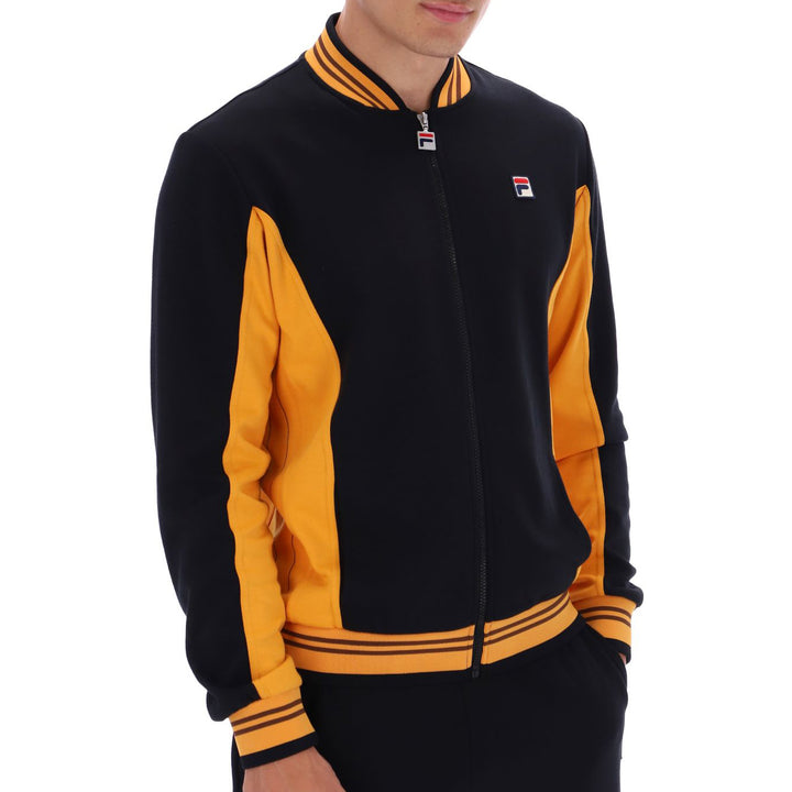Fila Vintage Settanta Track Top Black/Orange