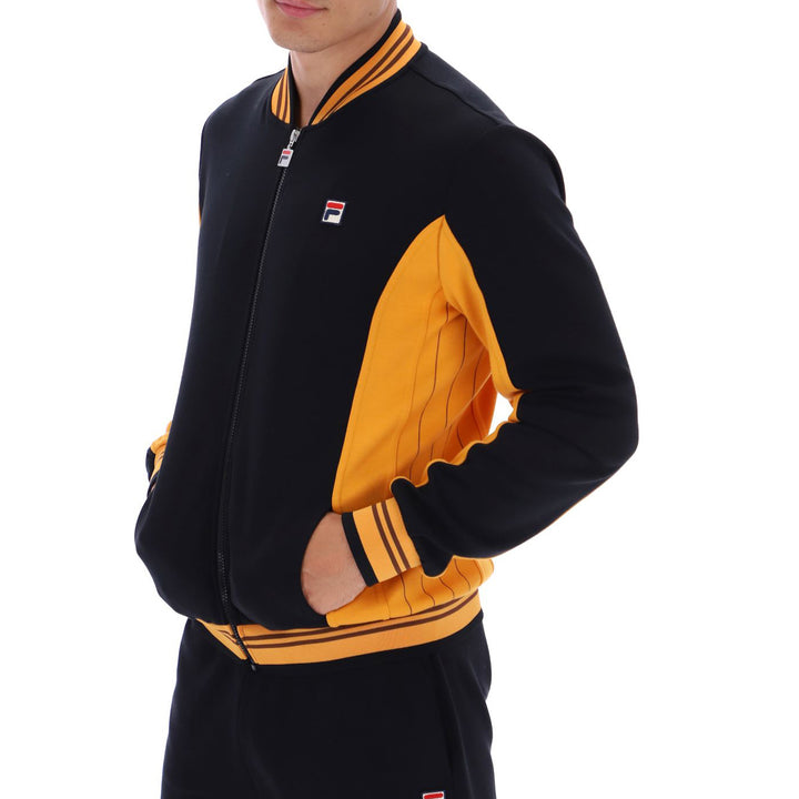 Fila Vintage Settanta Track Top Black/Orange