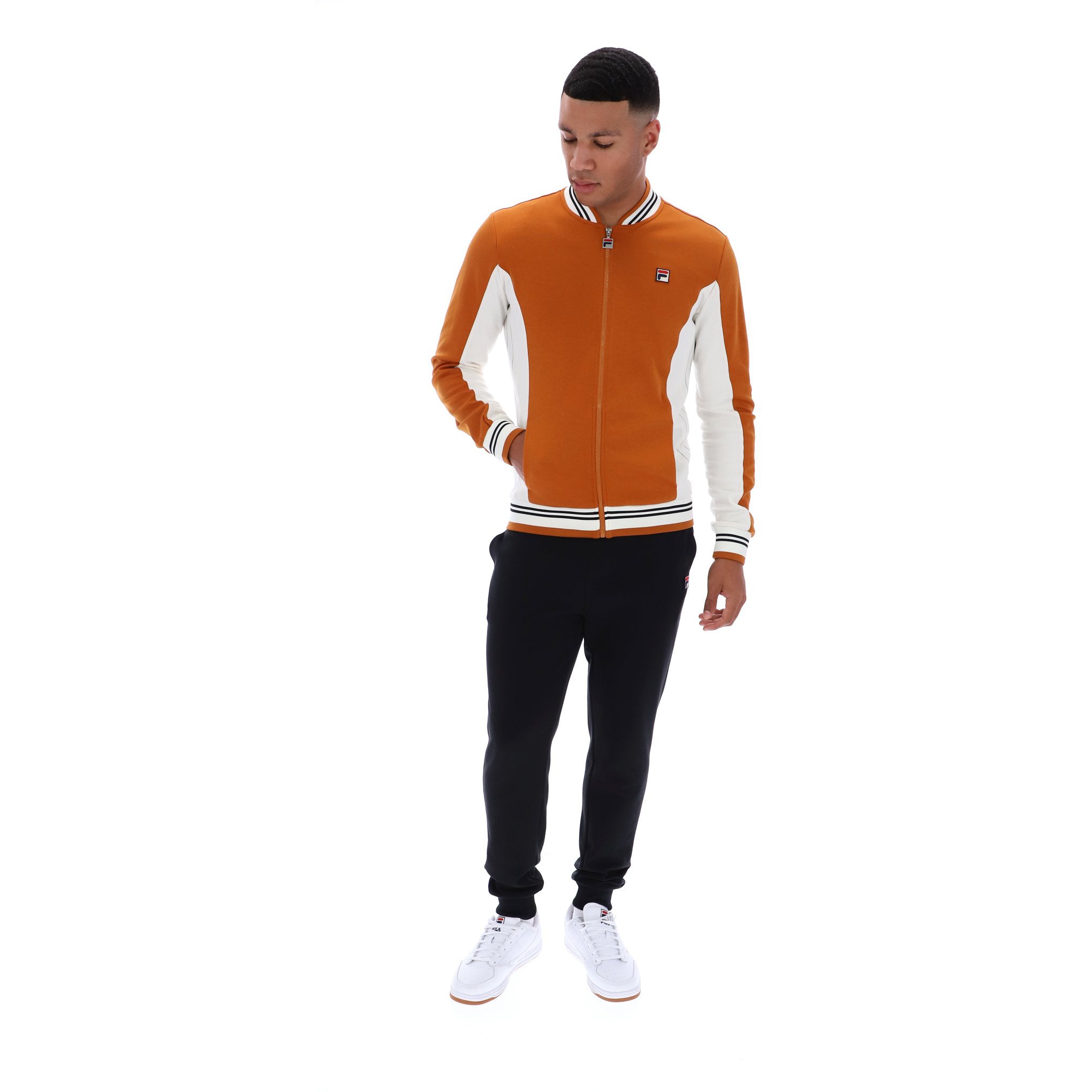 Fila Vintage Settanta Track Top Orange