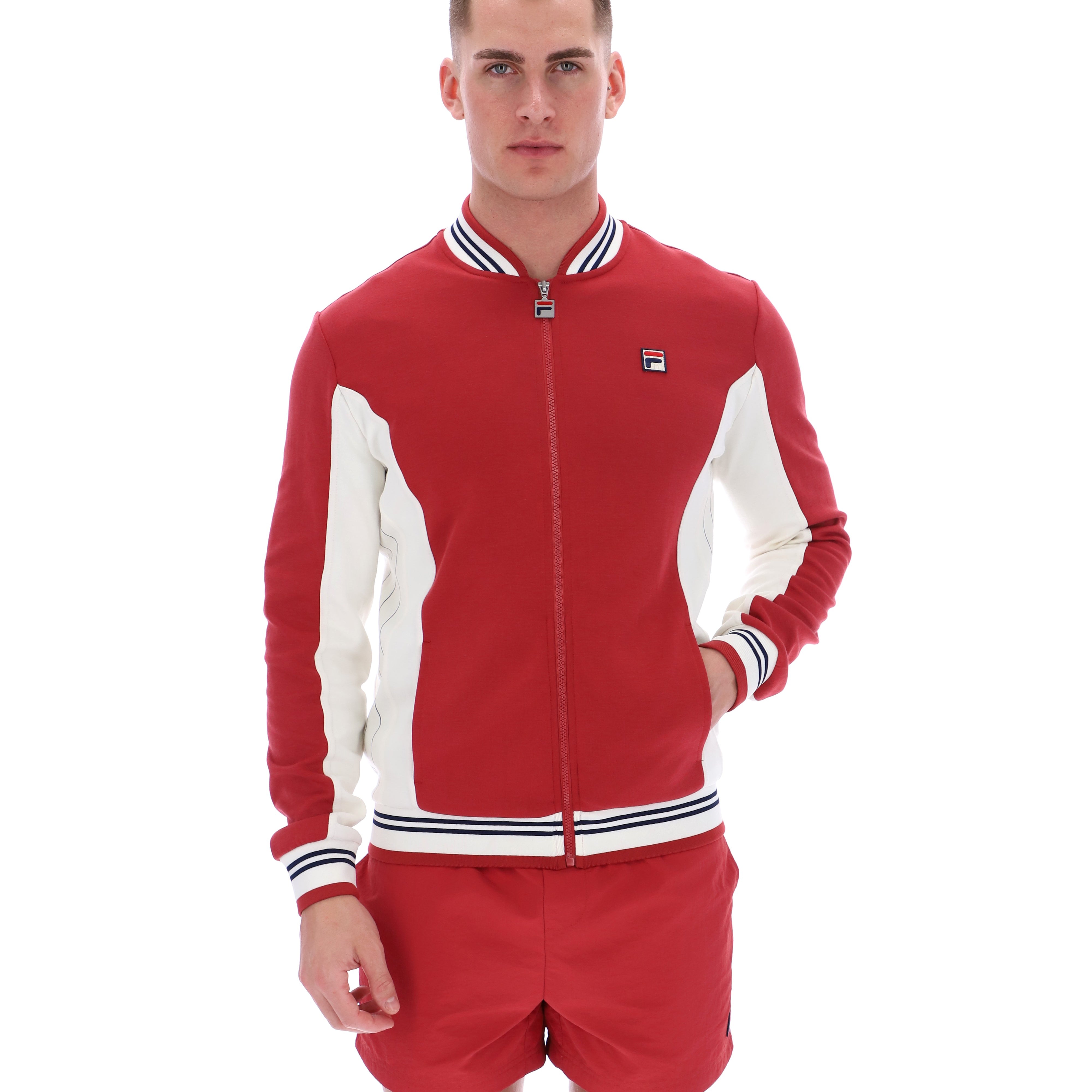 Fila Vintage Settanta Track Top Garnet