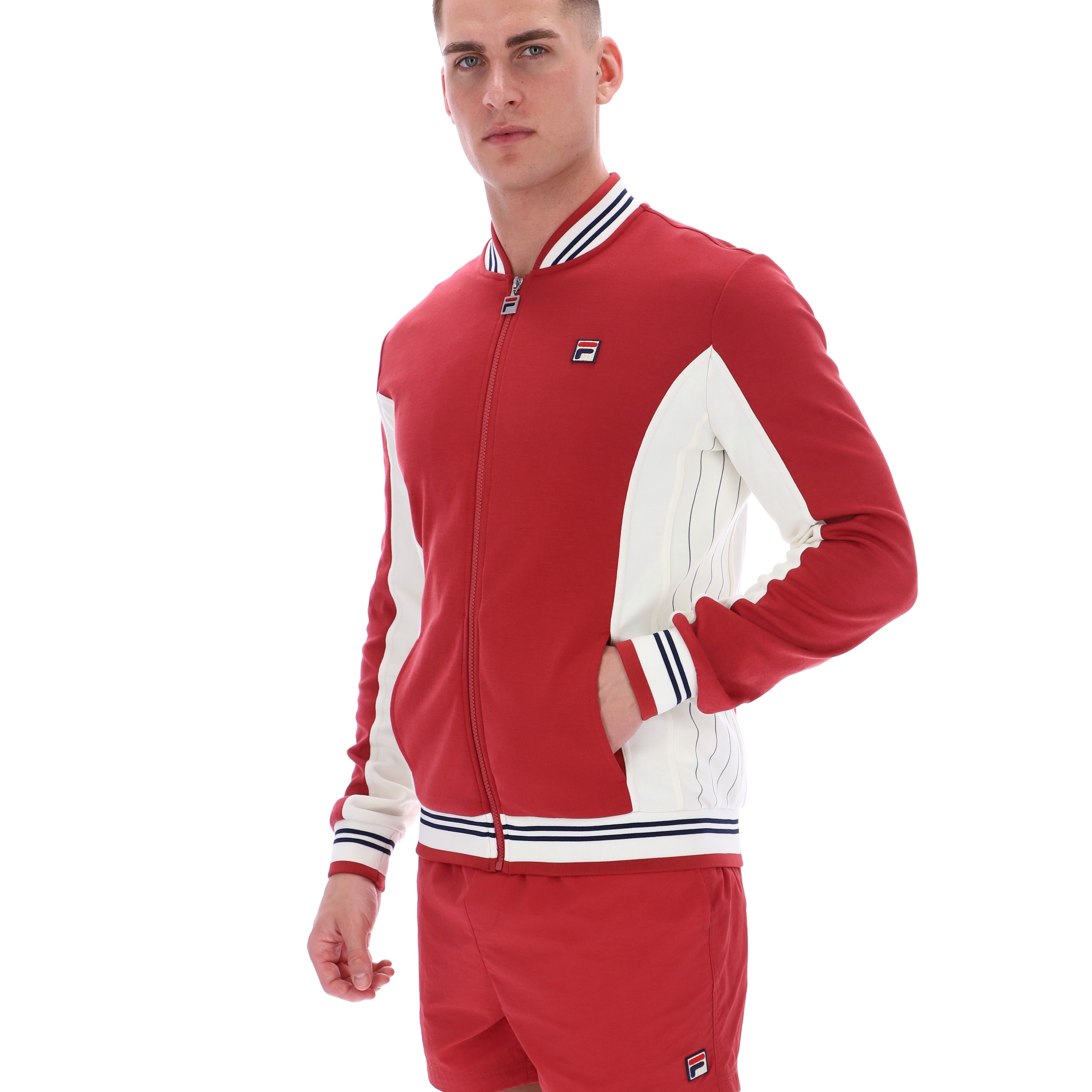 Fila Vintage Settanta Track Top Garnet