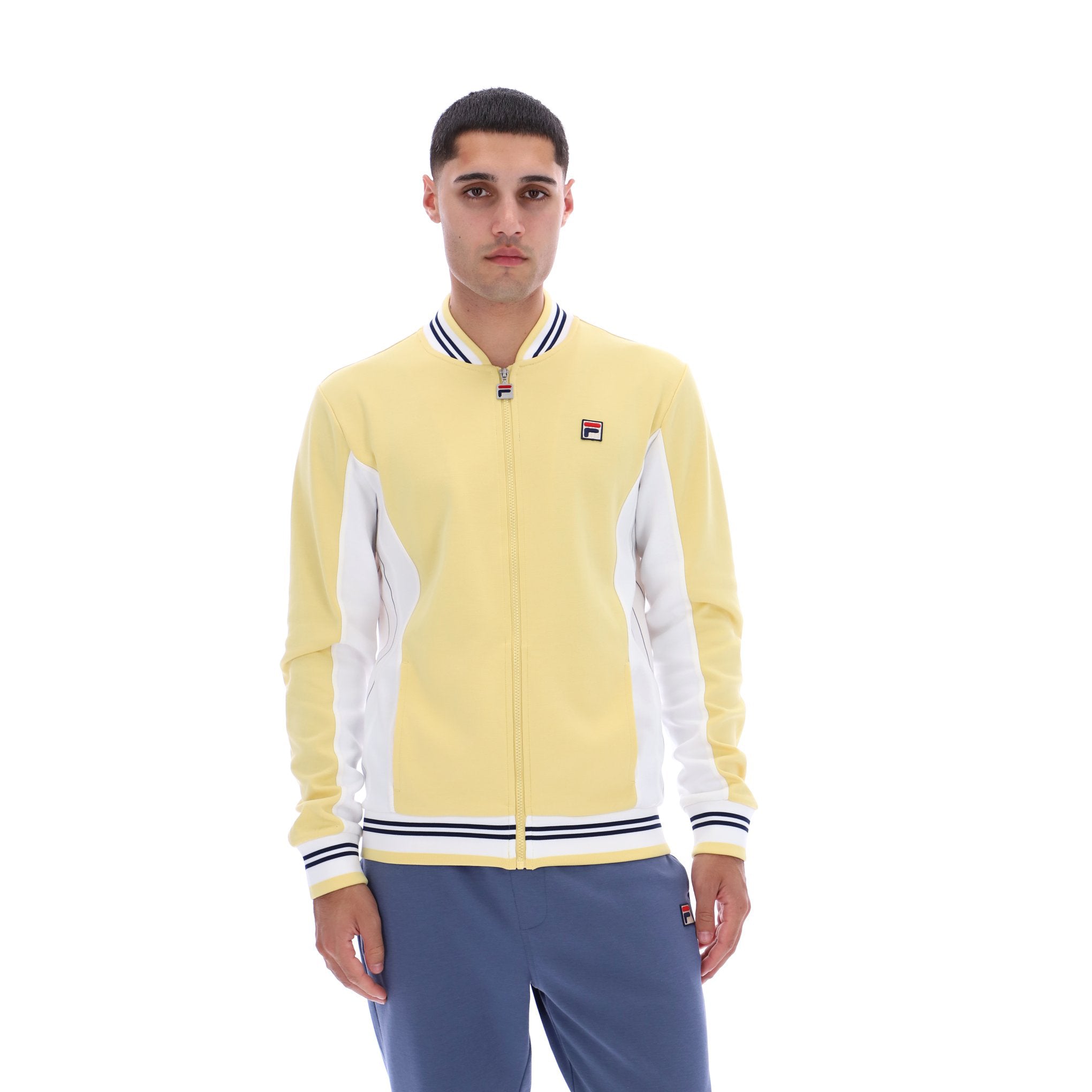 Fila Vintage Settanta Track Top Yellow
