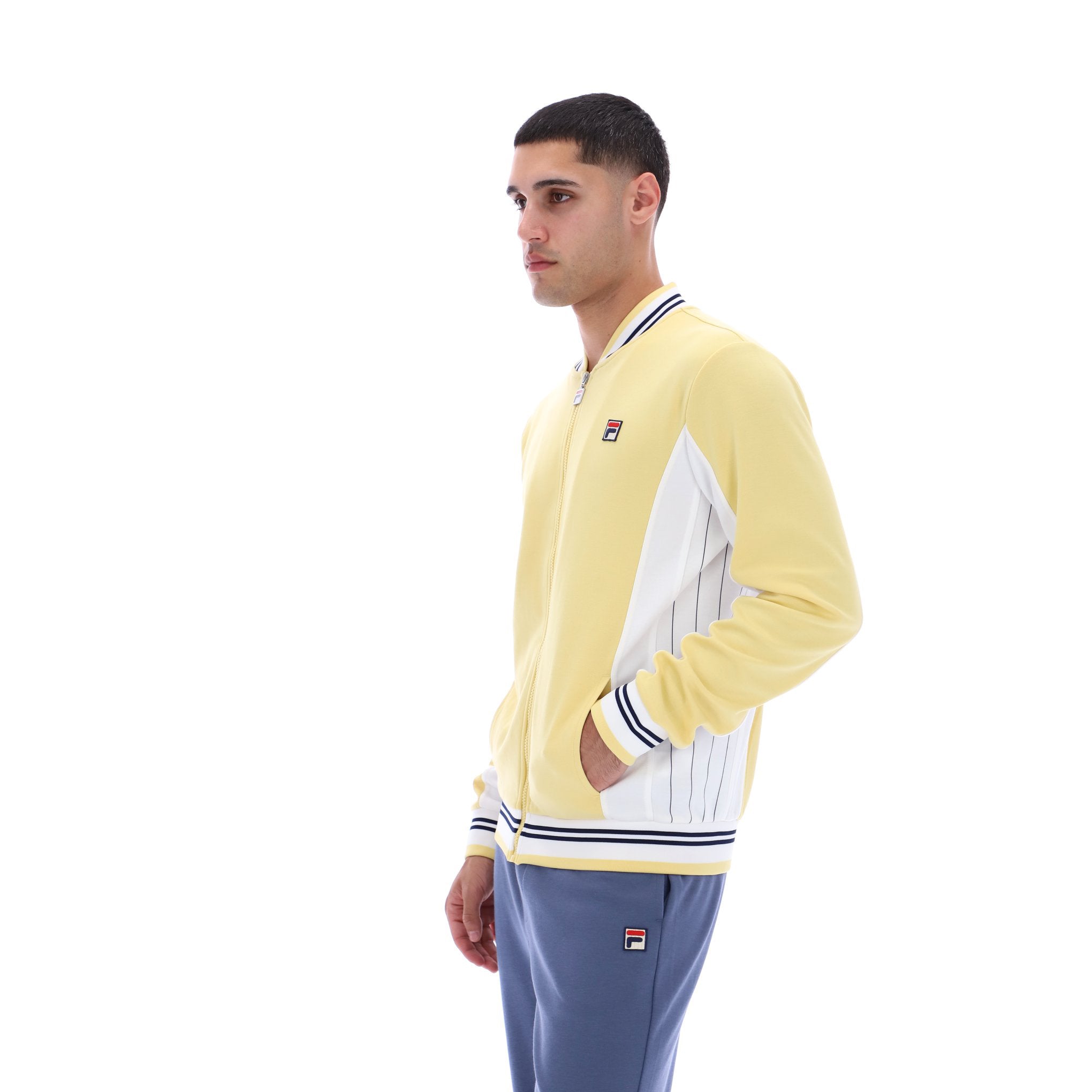 Fila Vintage Settanta Track Top Yellow