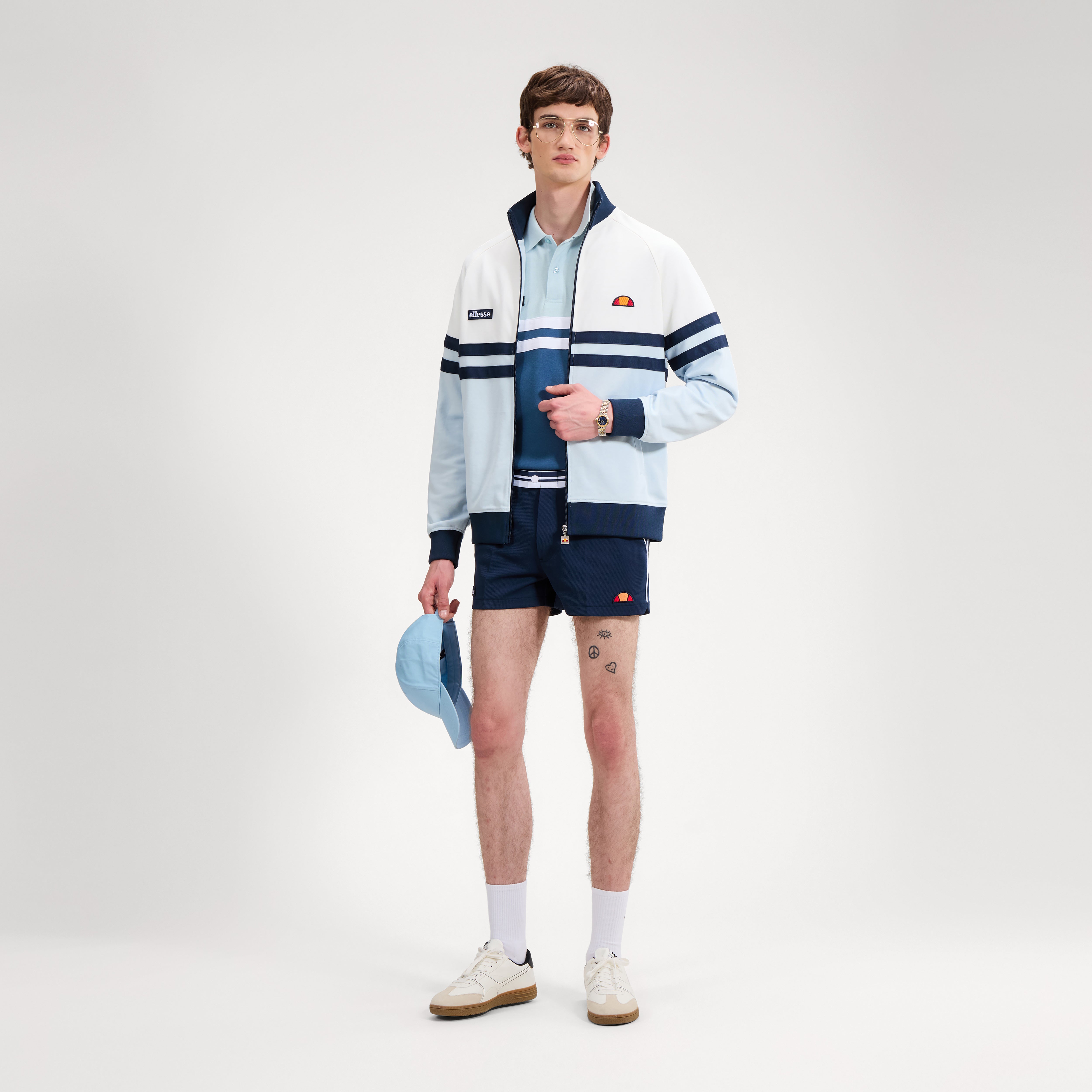 Ellesse Rimini Track Top Cream/Sky