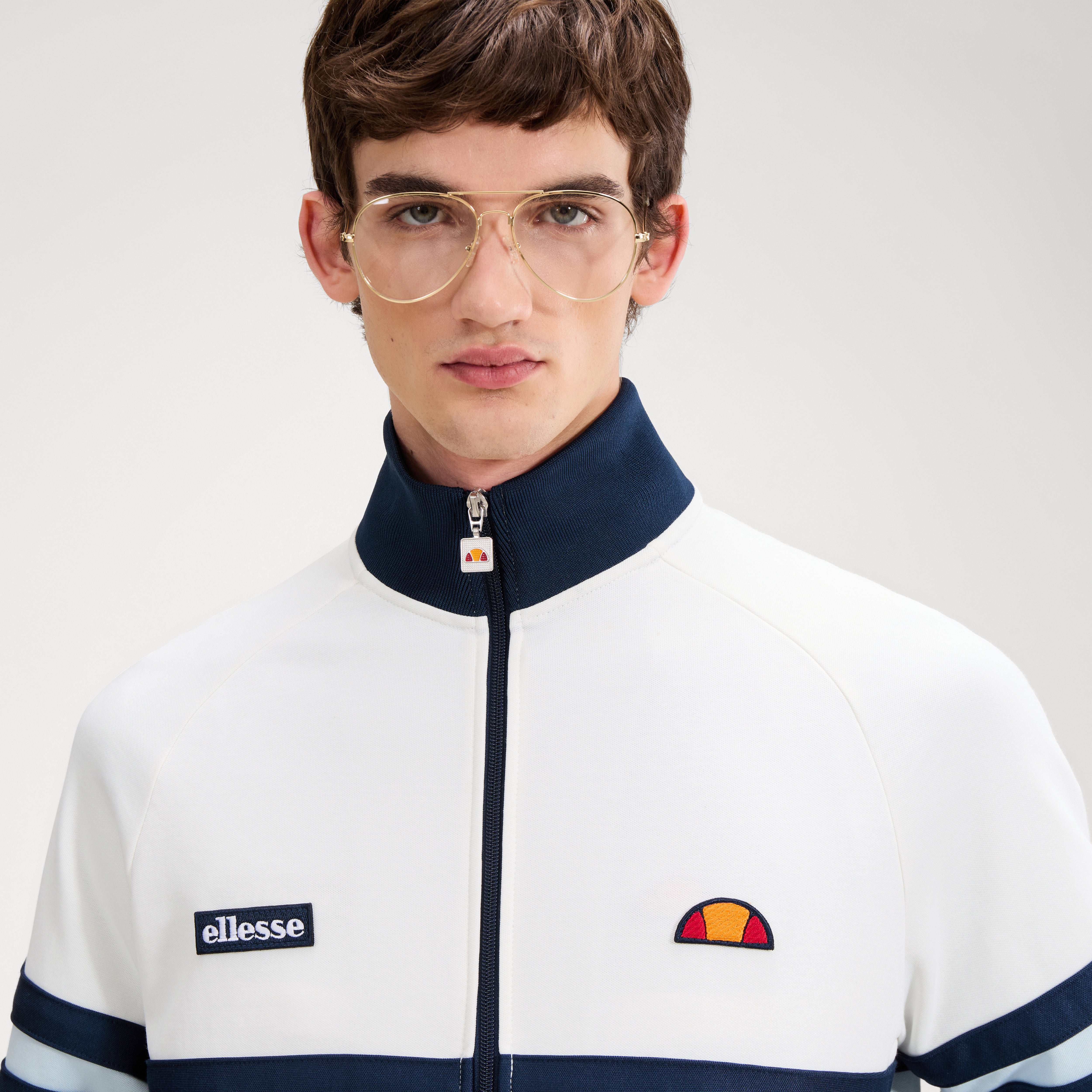 Ellesse Rimini Track Top Cream/Sky