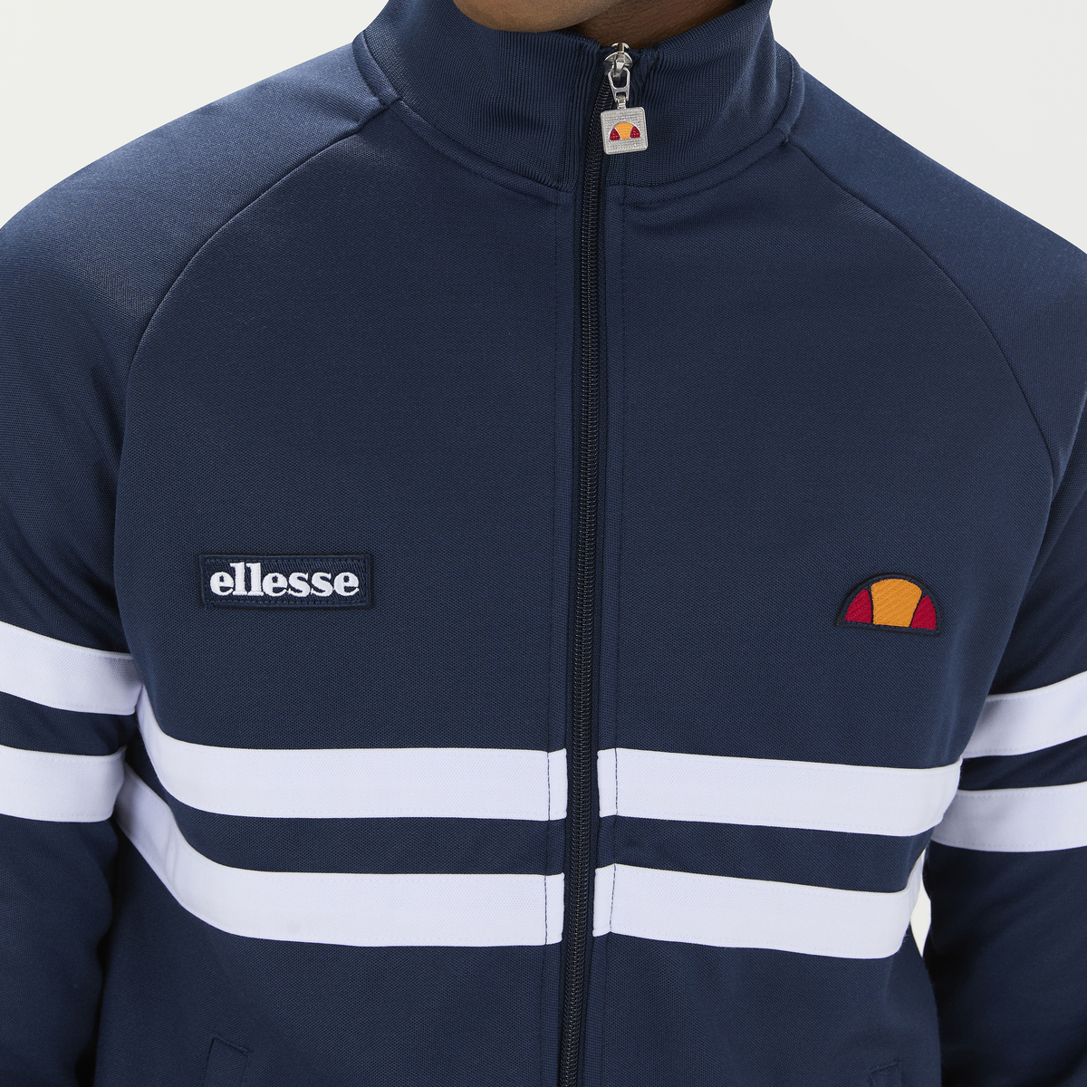 Ellesse Rimini Track Top Navy/White