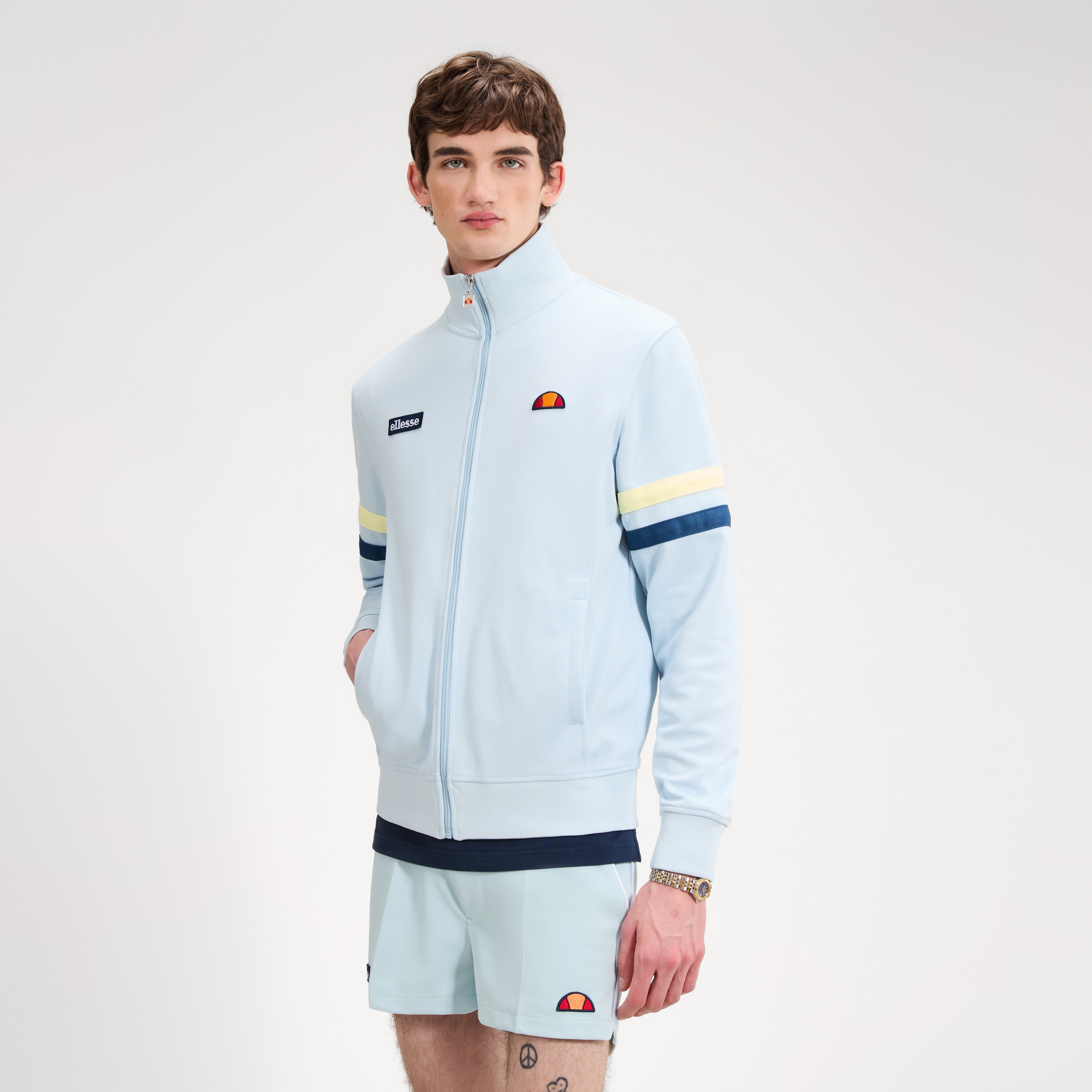 Ellesse Roma Track Top Sky