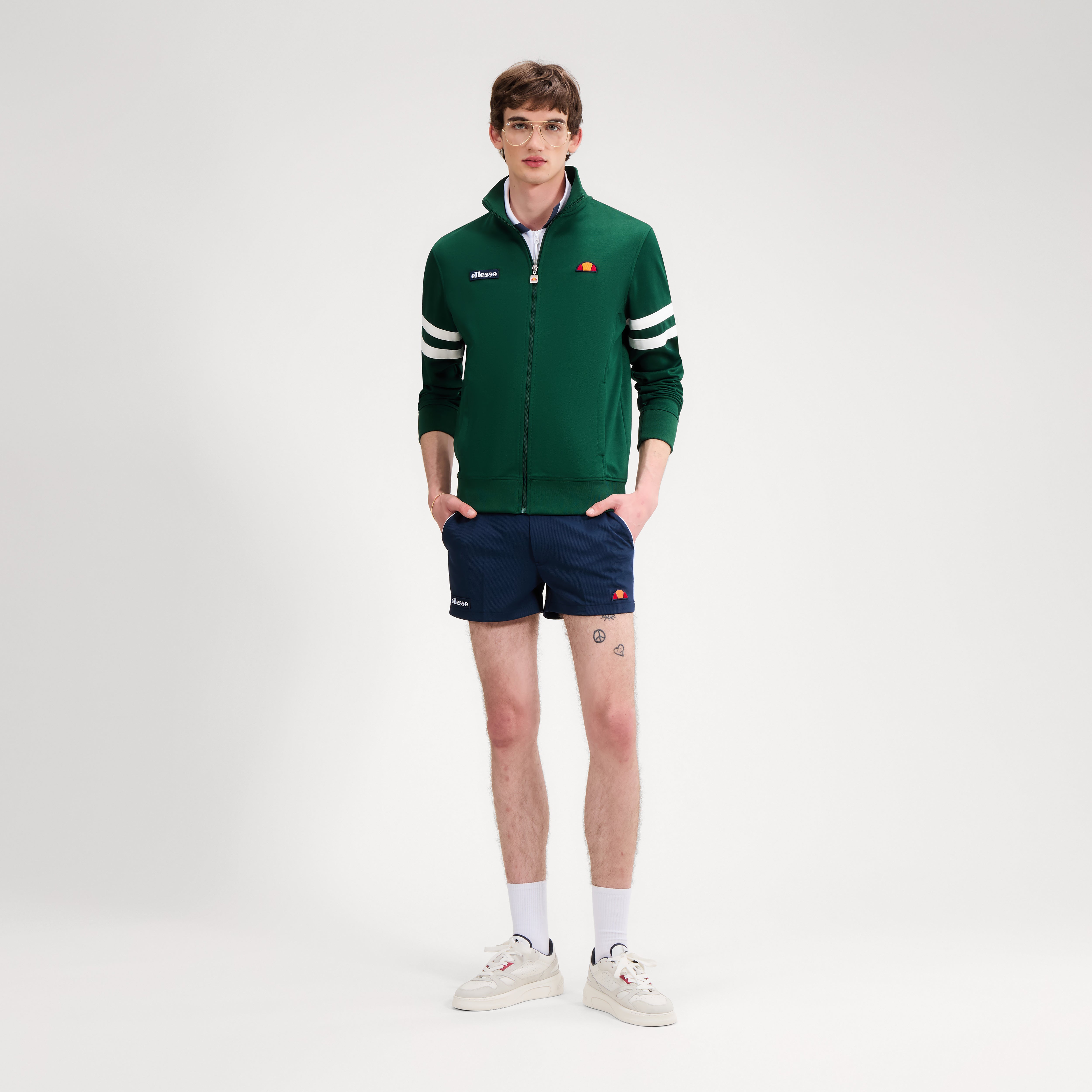 Ellesse Roma Track Top Green