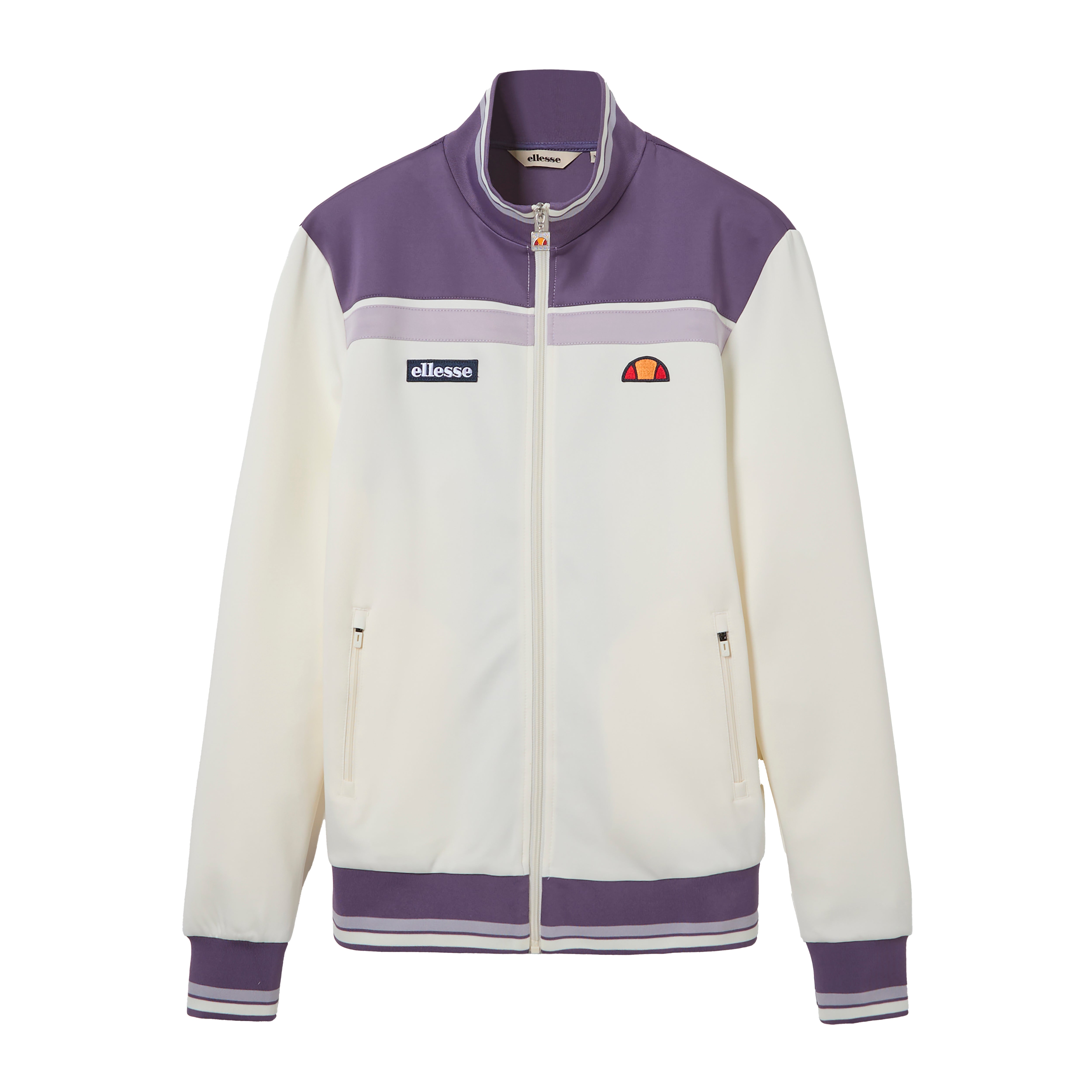 Ellesse Vignola Track Top Lilac/White