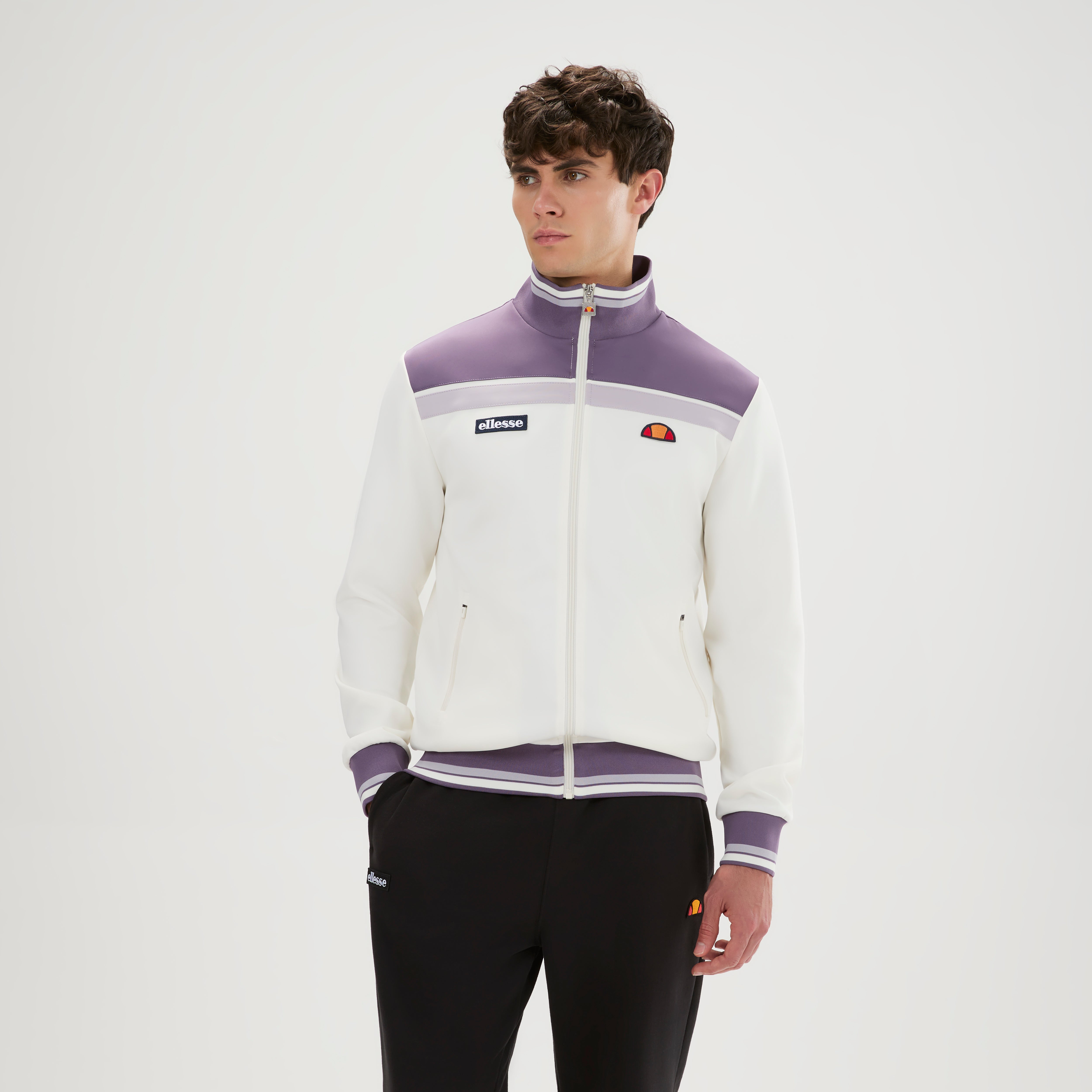 Ellesse Vignola Track Top Lilac/White