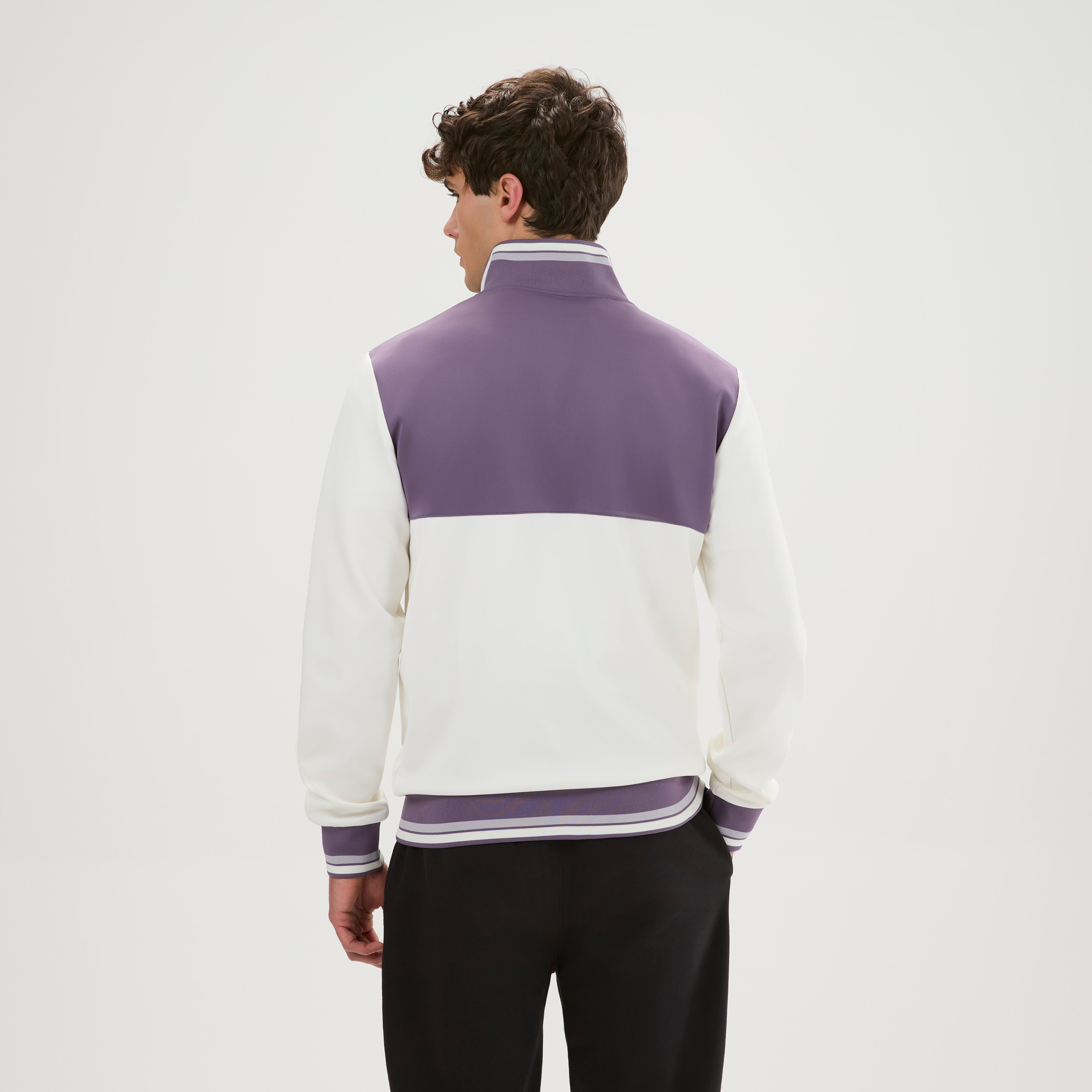 Ellesse Vignola Track Top Lilac/White