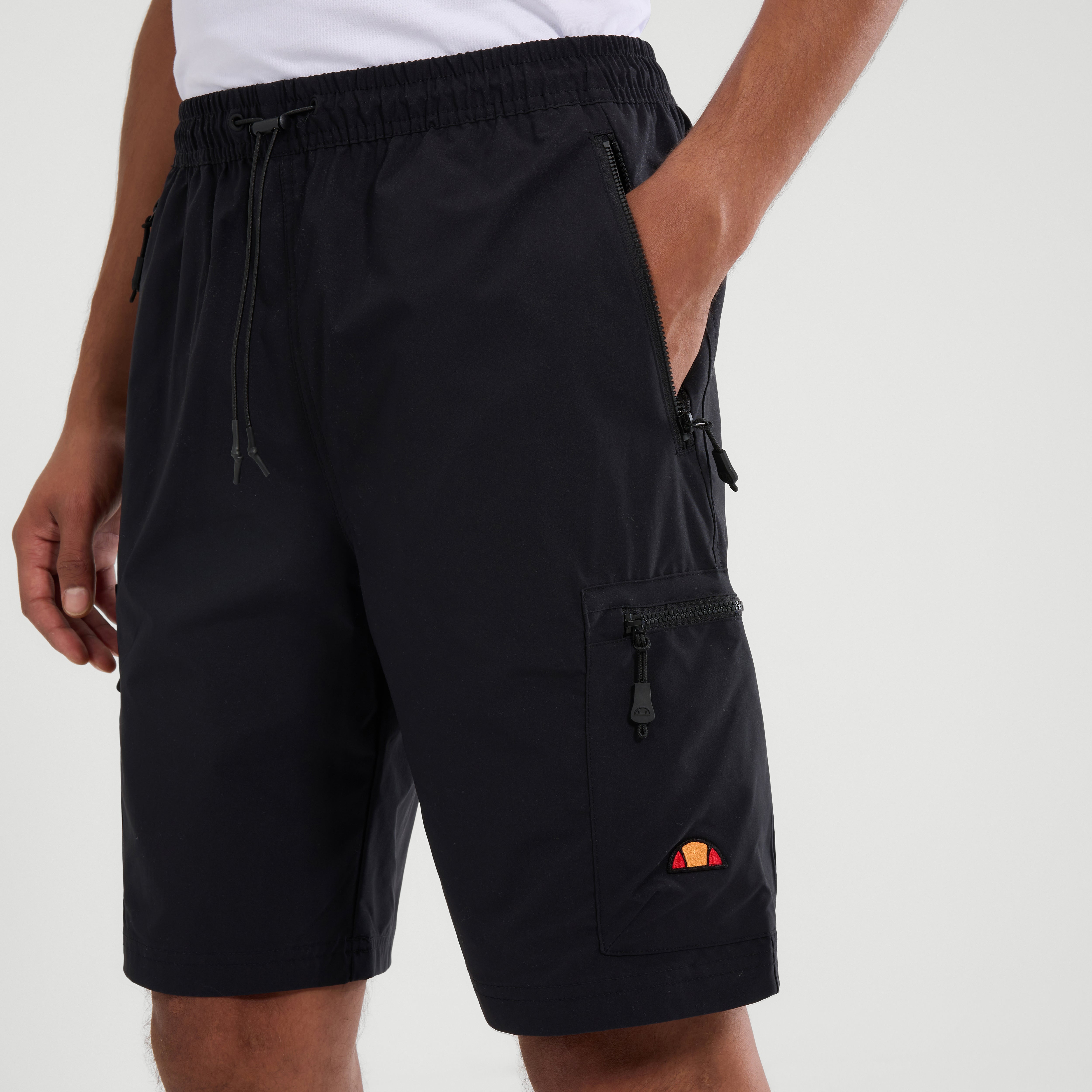 Ellesse Bullseye Cargo Shorts Black