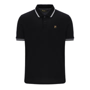 Fila Gold Soren Polo Shirt Black
